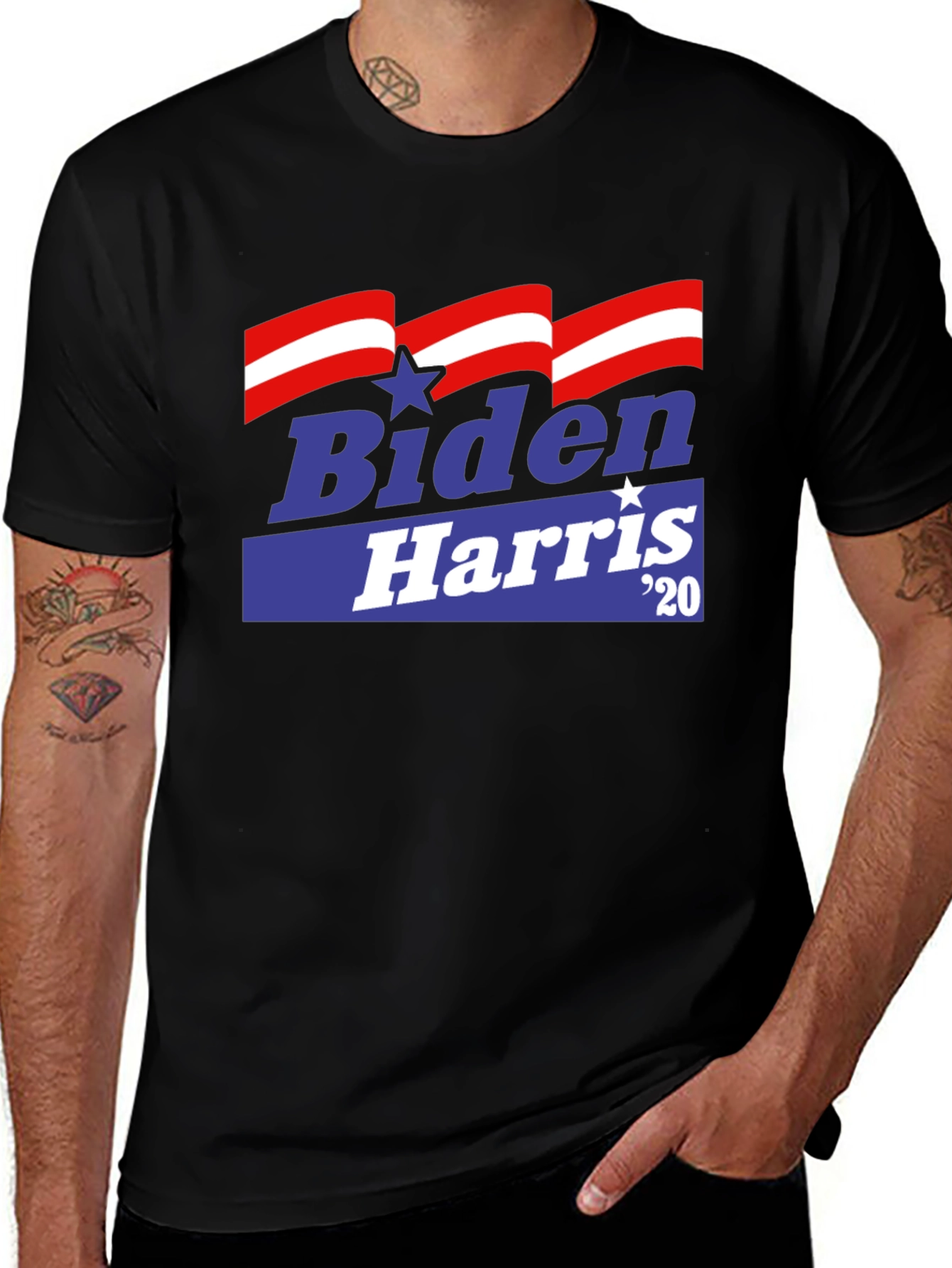 Biden Harris '20 Black T-Shirt
