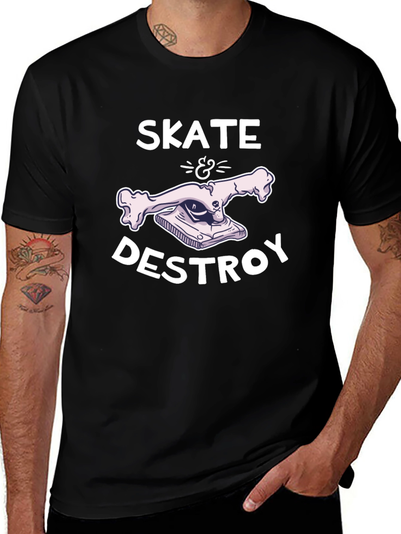 Variant 8 of Skate & Destroy Graphic Tee
