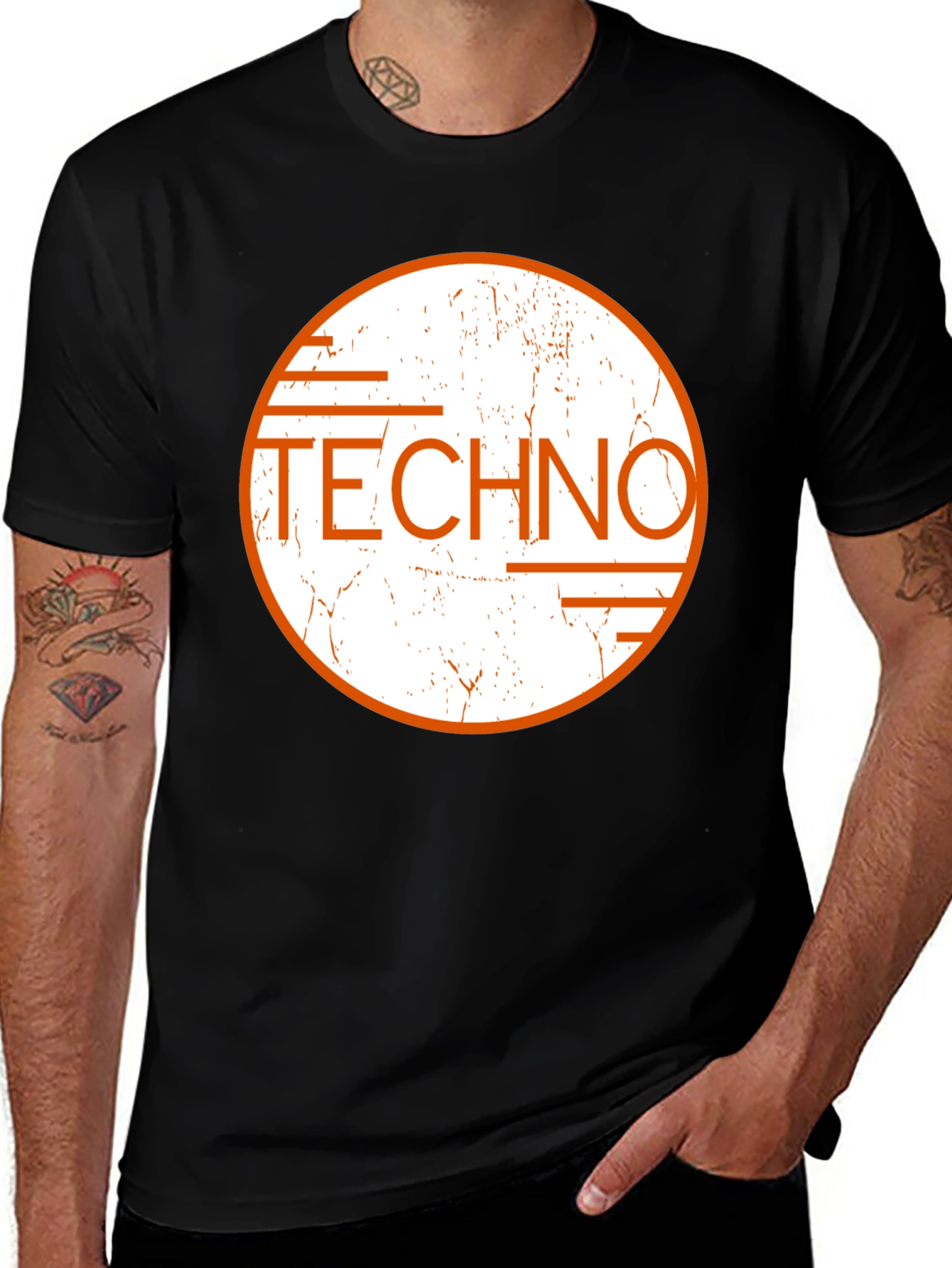 Techno Music Graphic T-Shirt