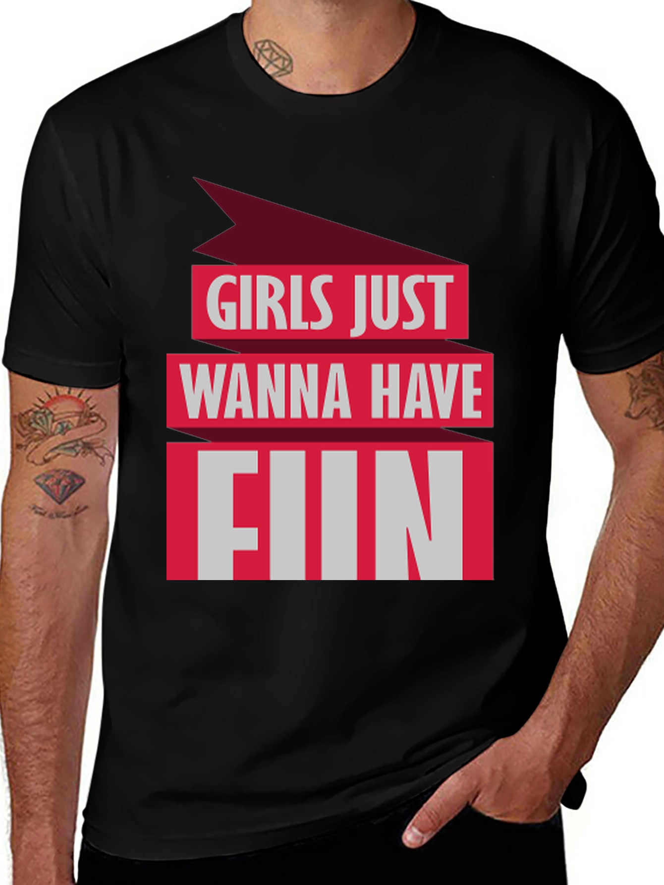 Variant 21 of Girls Just Wanna Have Fun T-Shirt