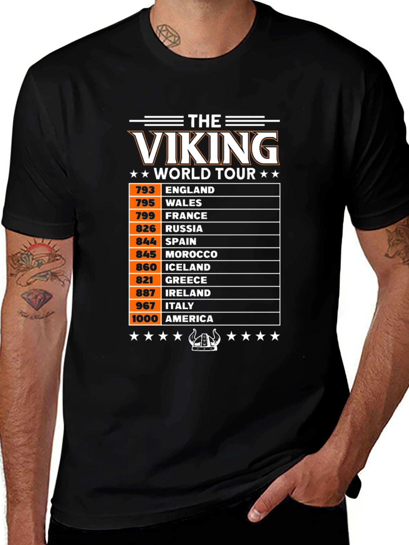 The Viking World Tour Graphic T-Shirt