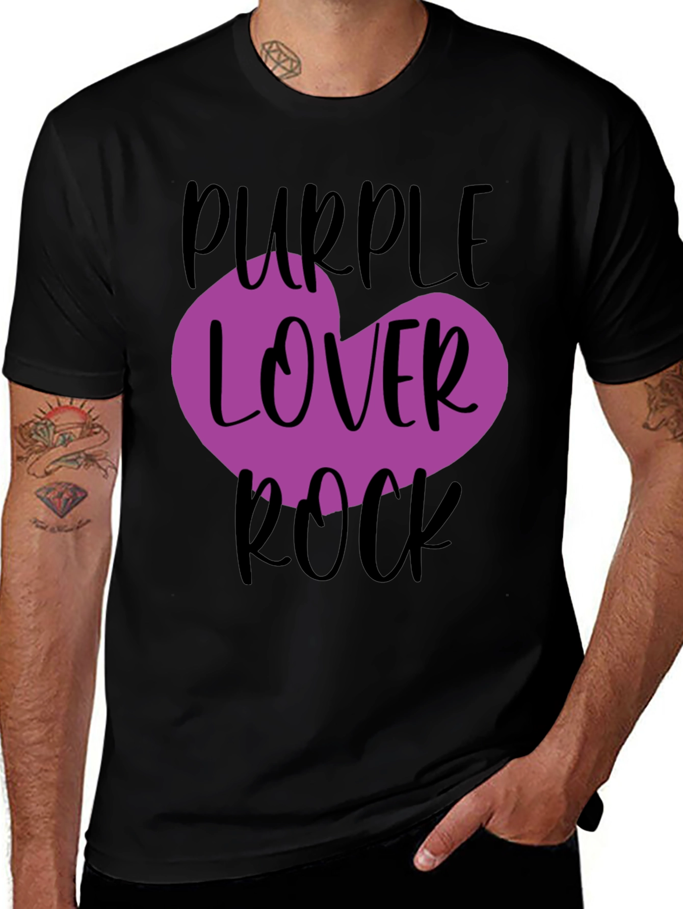 Variant 13 of Purple Lover Rock T-Shirt