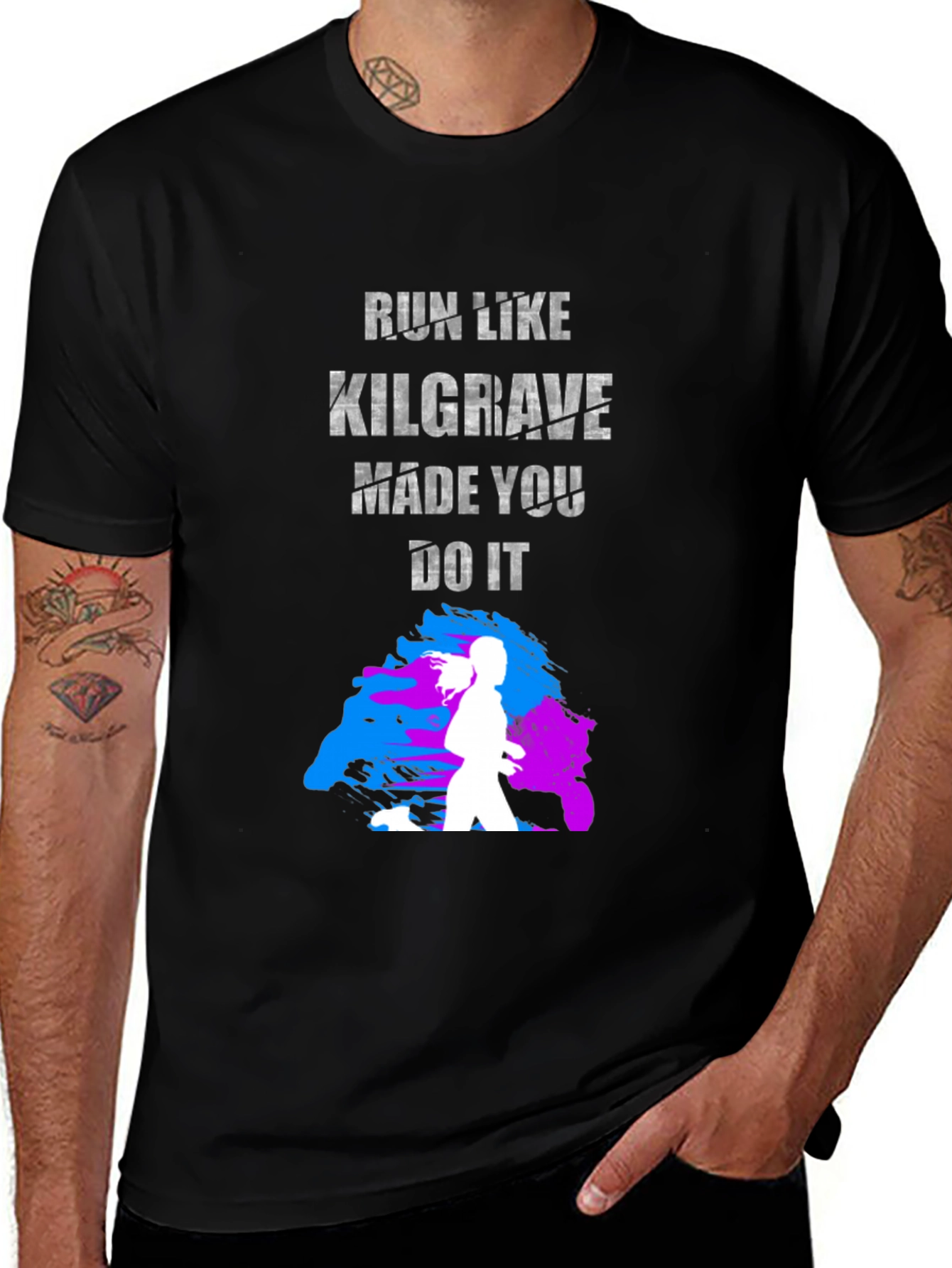 Variant 6 of Run Like Kilgrave Made You Do It T-Shirt