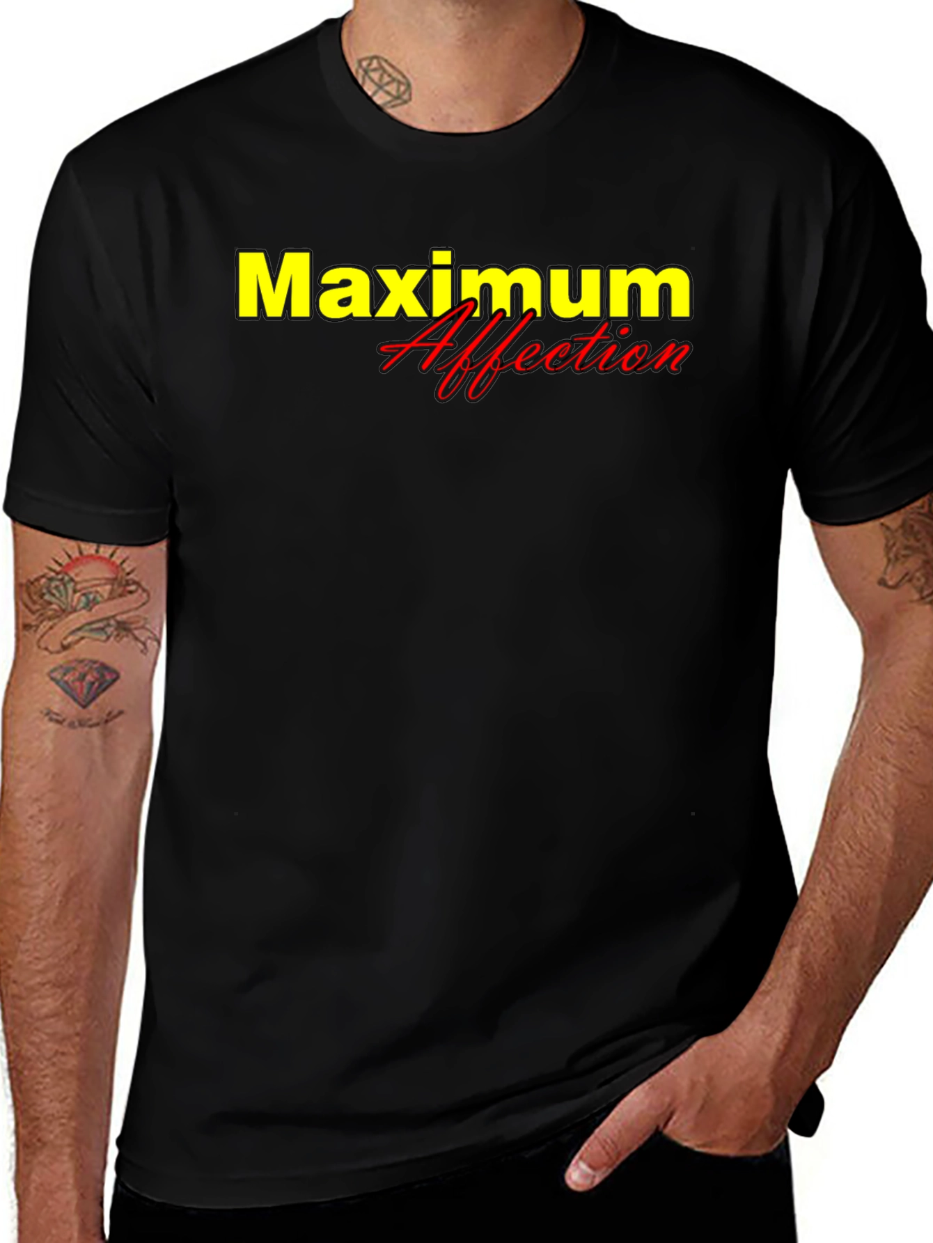 Variant 10 of Maximum Affection Graphic T-Shirt - Stylish & Comfy!