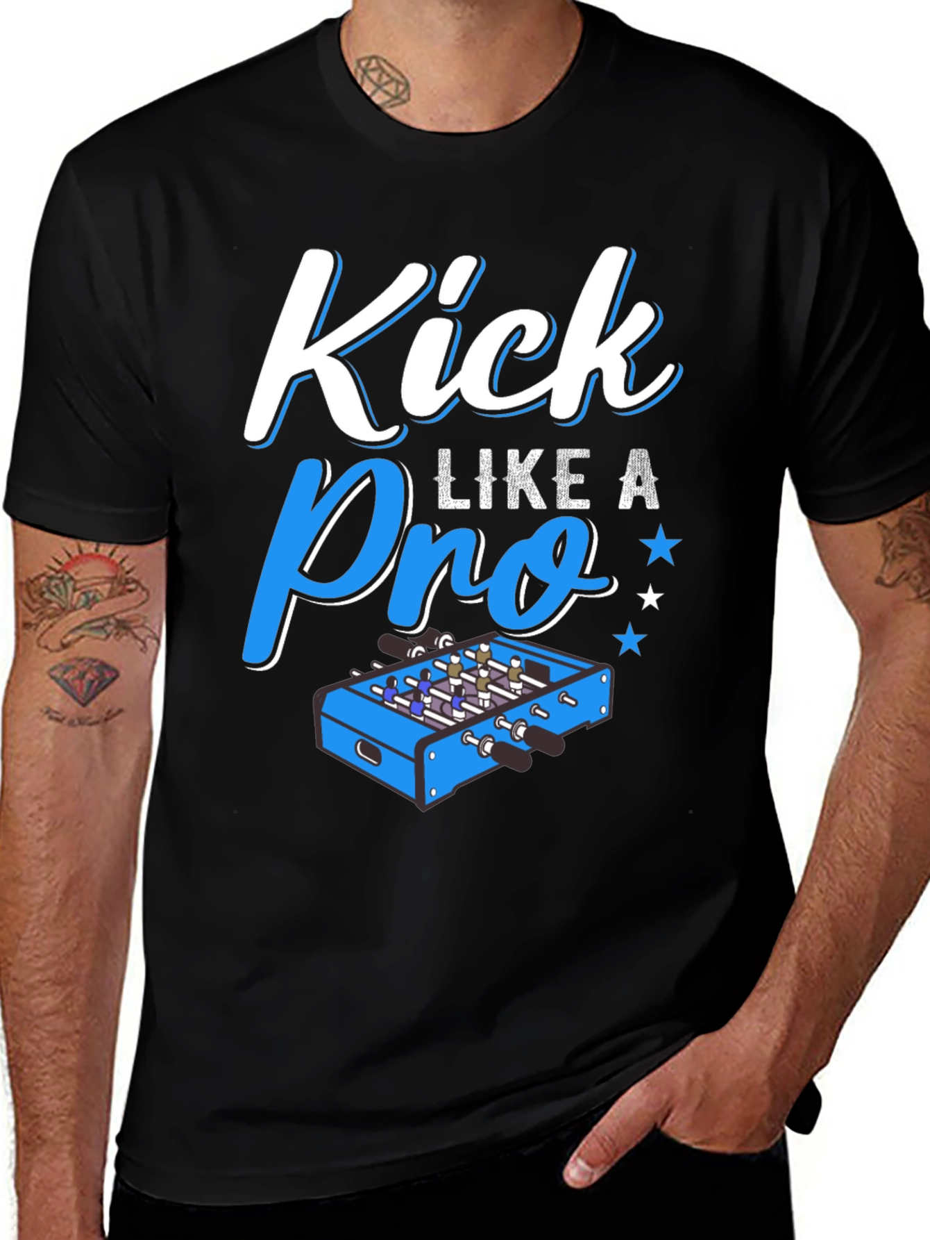 Variant 20 of Kick Like a Pro Foosball T-Shirt