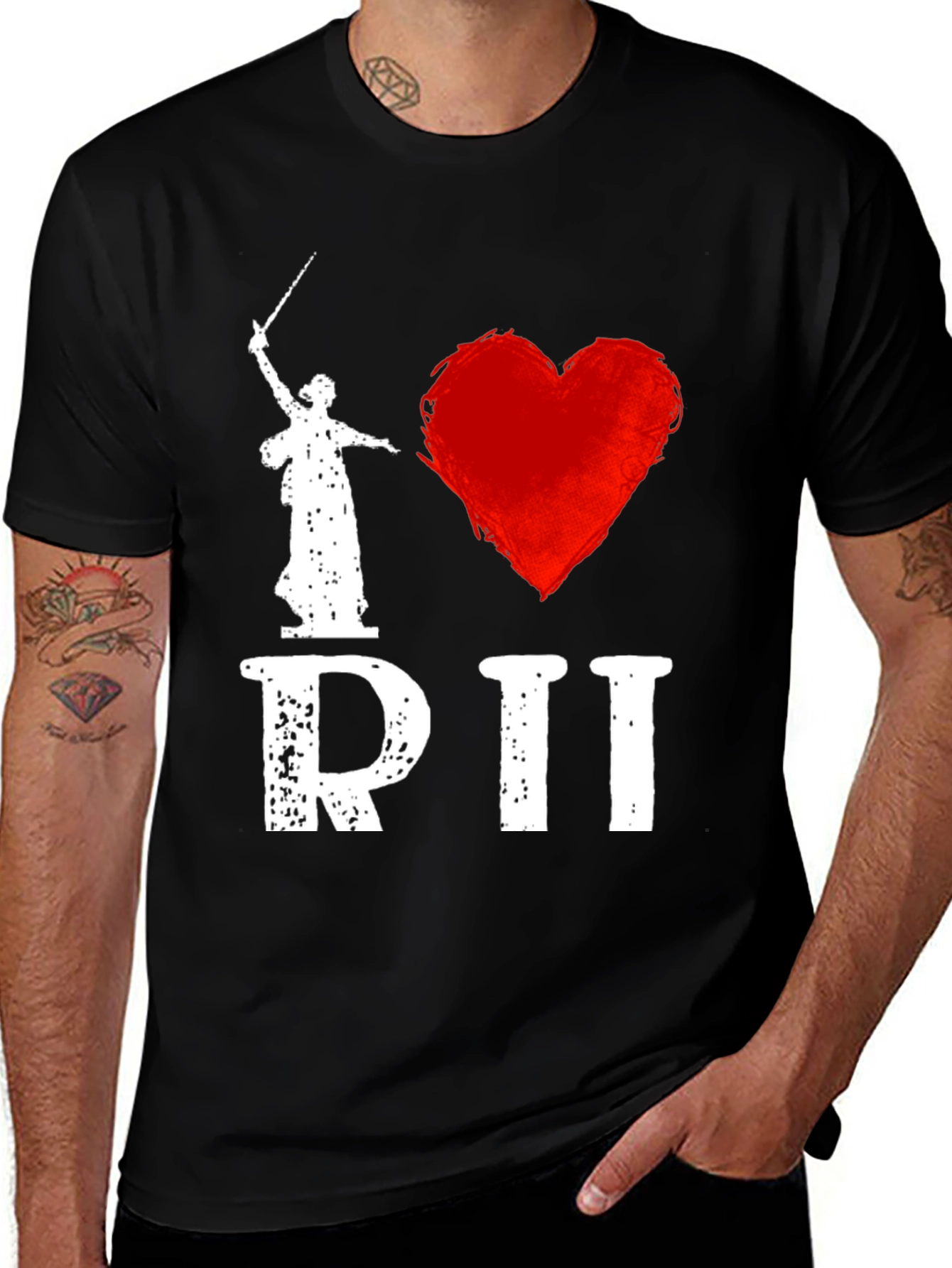 Variant 3 of I Love Motherland Calls T-Shirt
