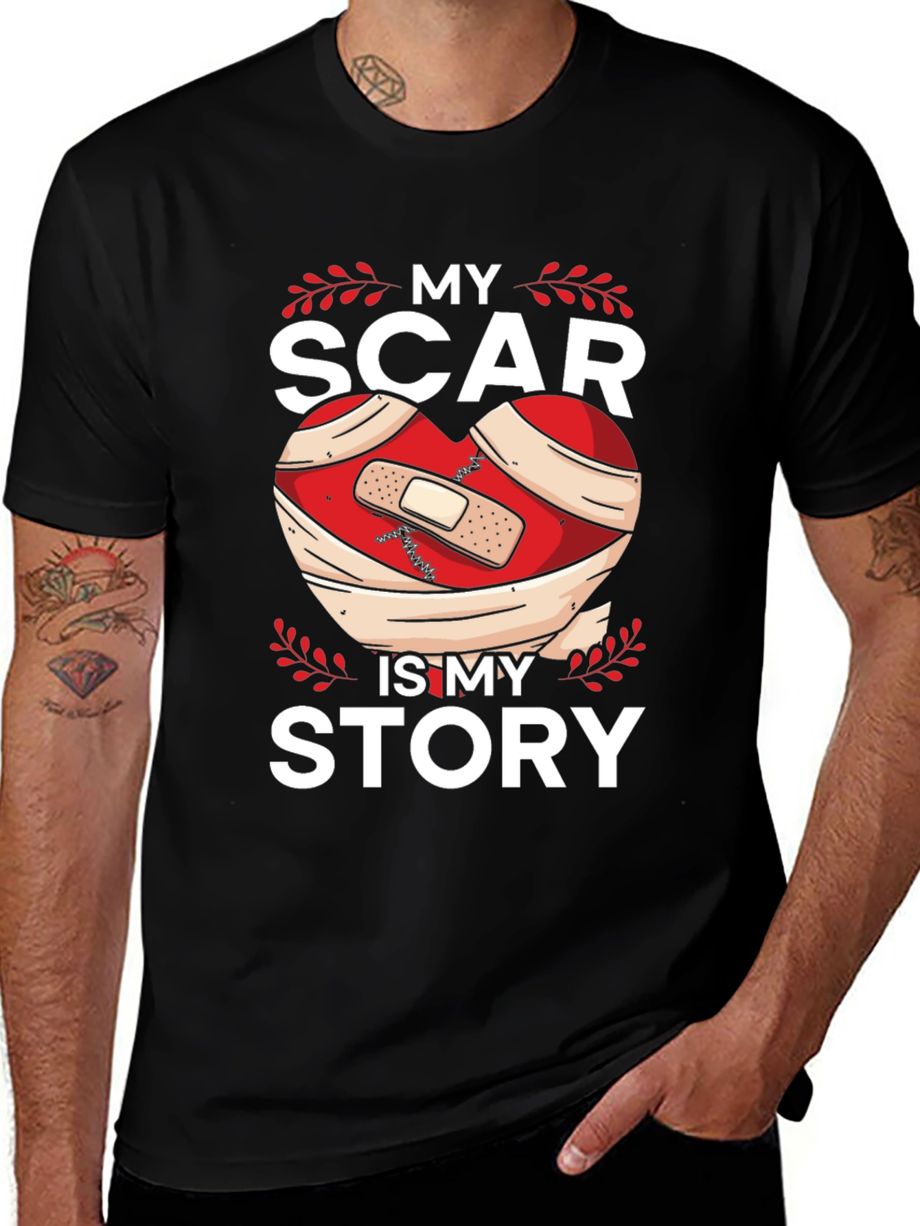 Variant 19 of My Scar Is My Story T-Shirt