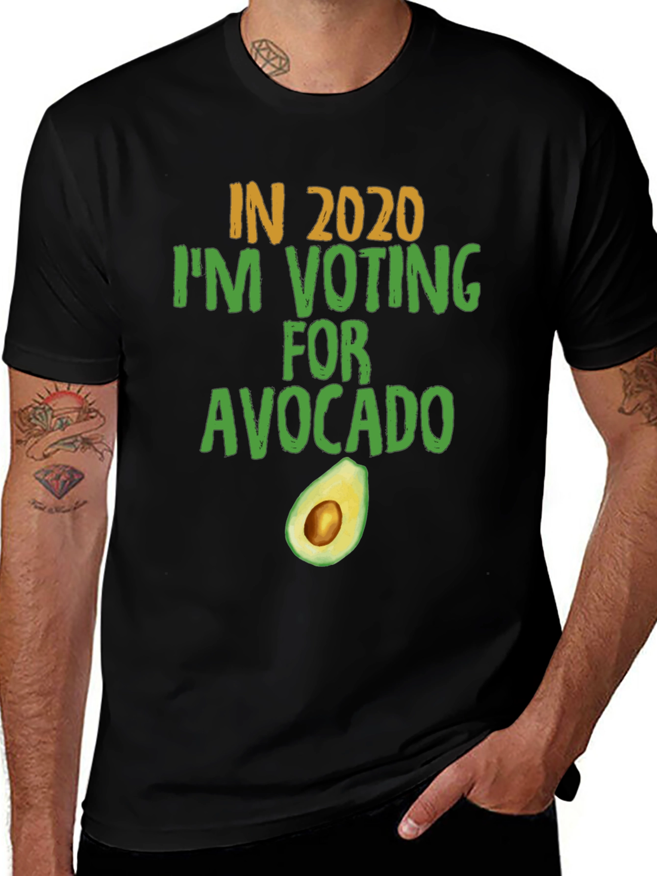 Variant 30 of Avocado Voting Tee - 2020 Election Humor