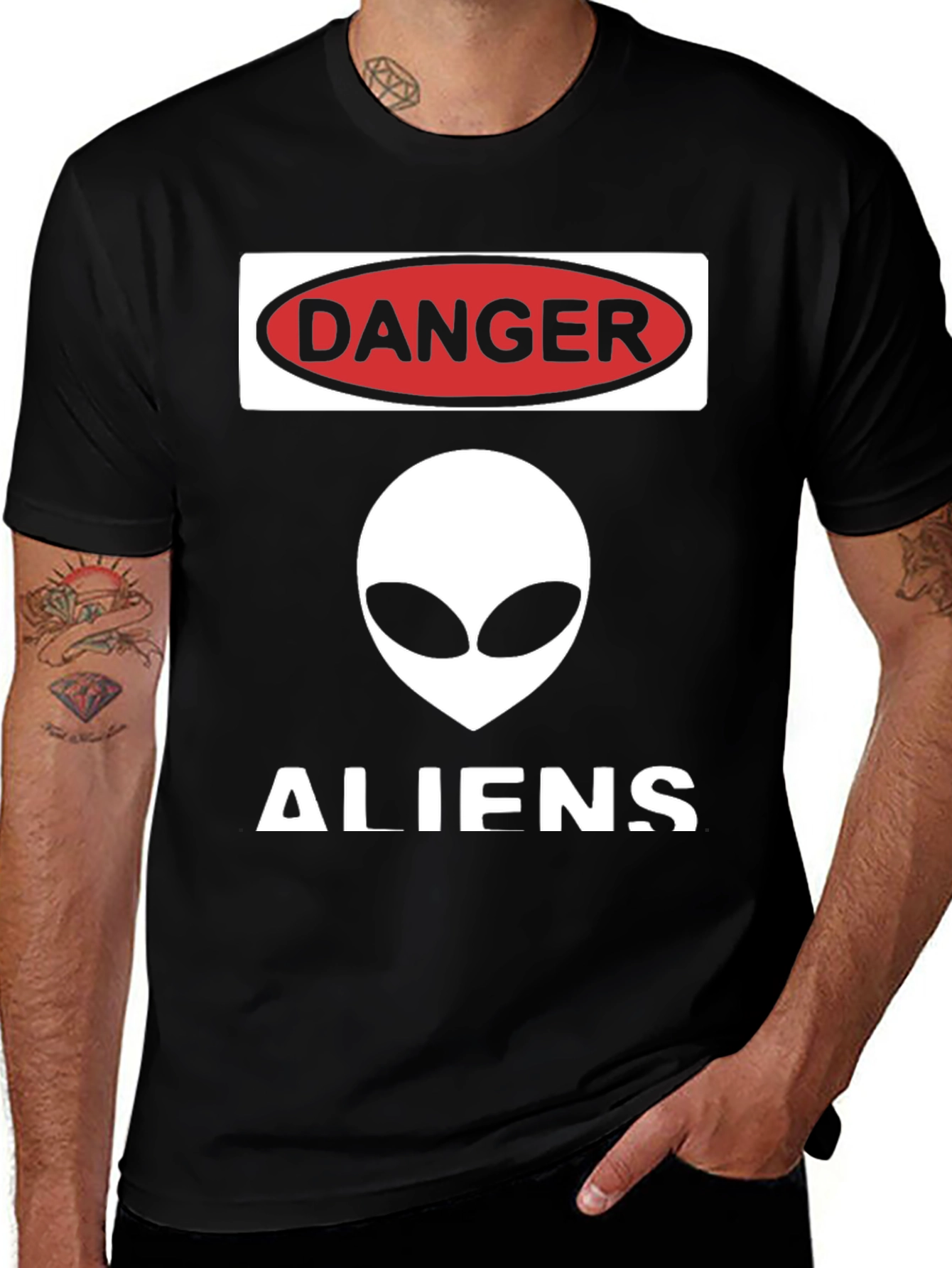 Variant 26 of Danger Aliens Graphic T-Shirt