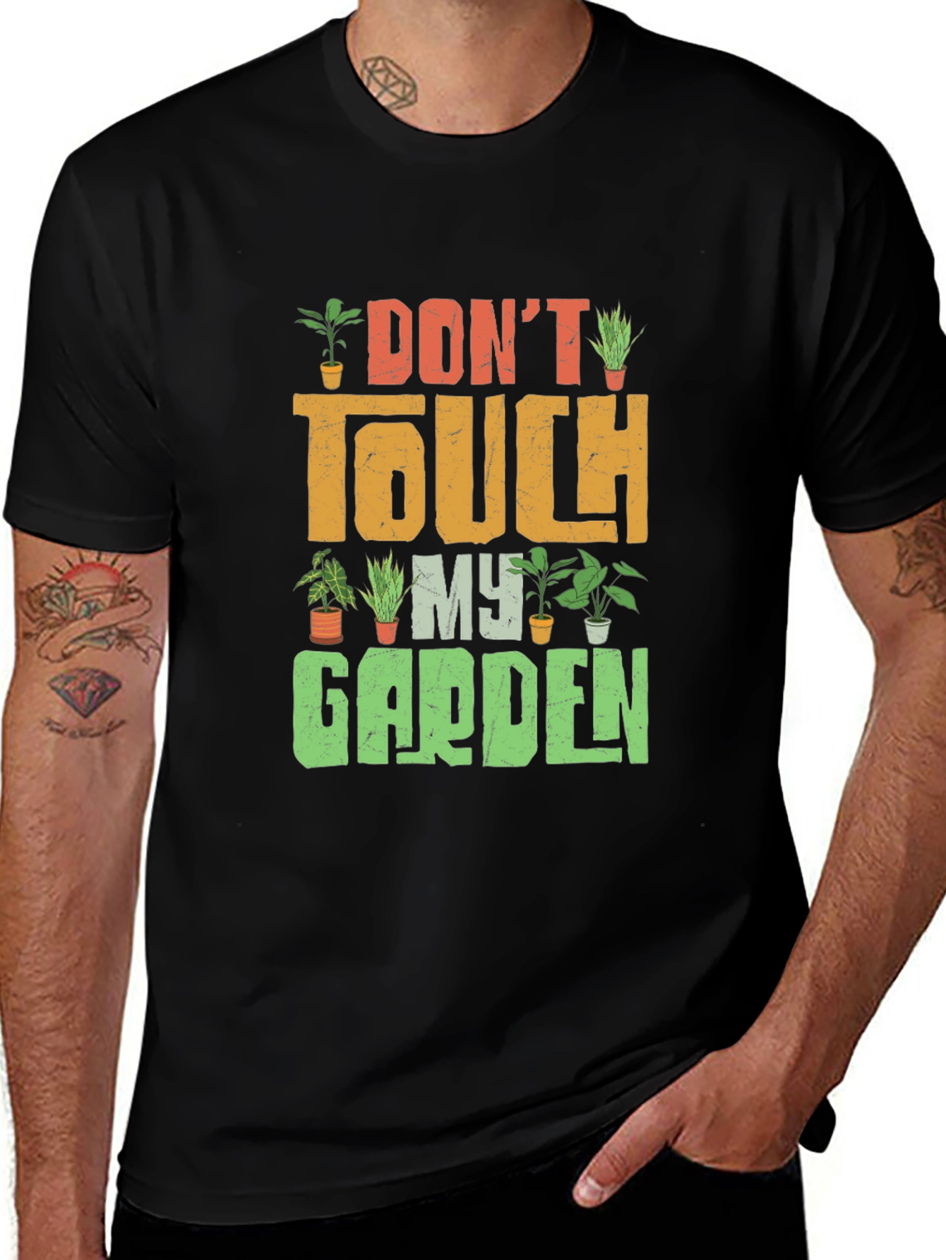 Variant 8 of Don't Touch My Garden Graphic Tee
