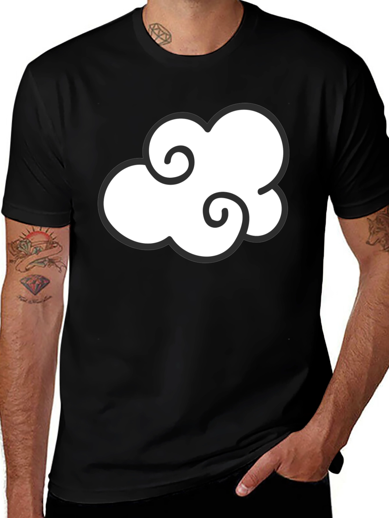 Akatsuki Cloud T-Shirt - Stylish Anime Tee