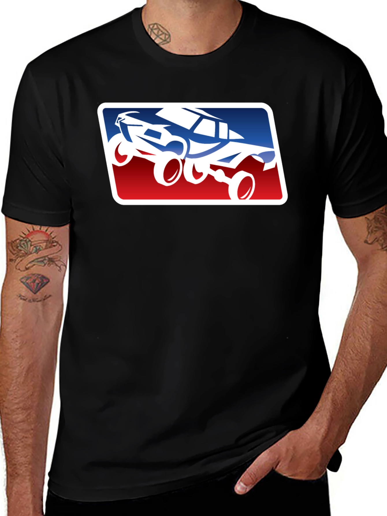 Variant 4 of Off-Road Vehicle Graphic Tee - Black