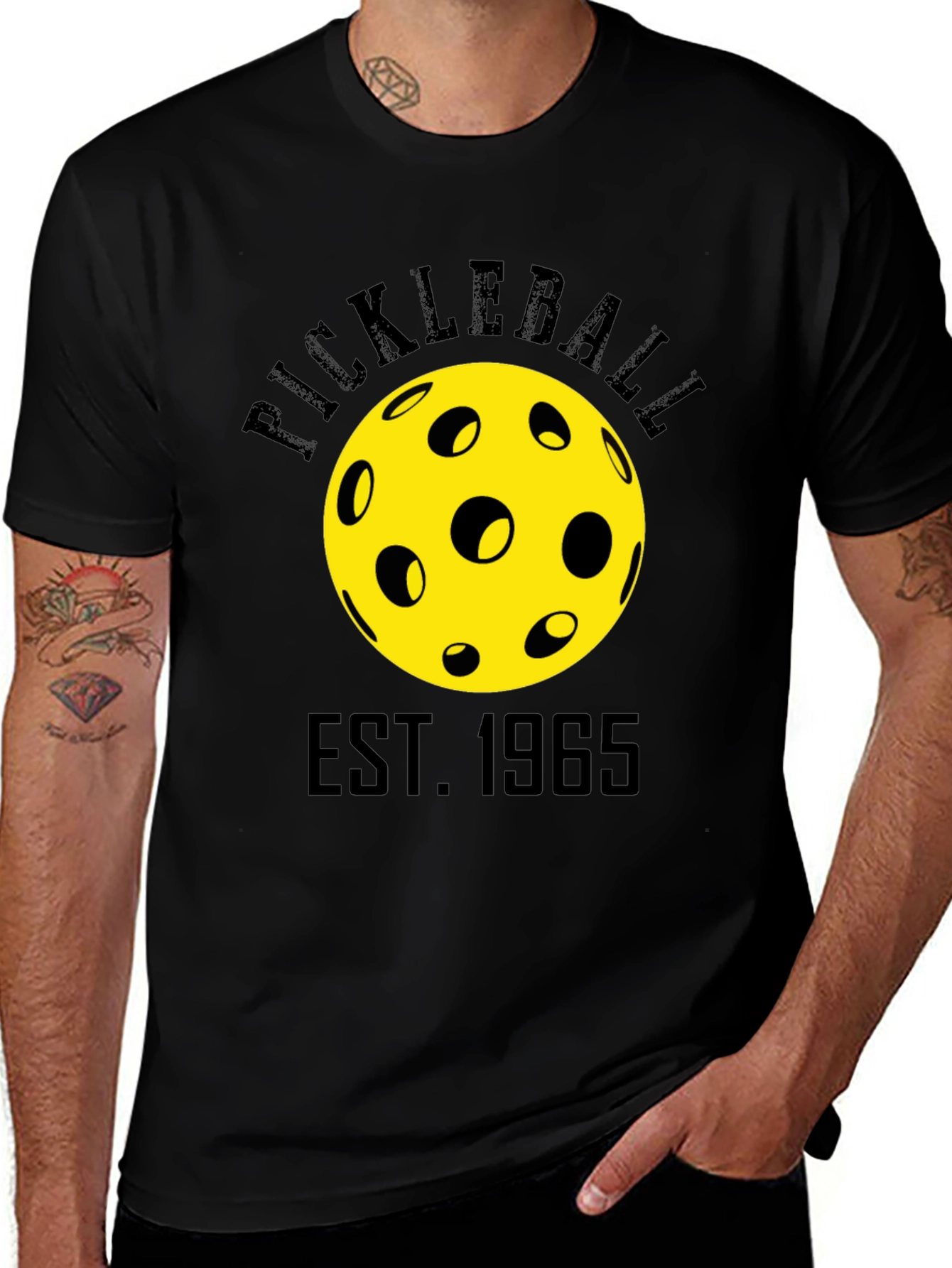 Variant 9 of Pickleball Est. 1965 T-Shirt