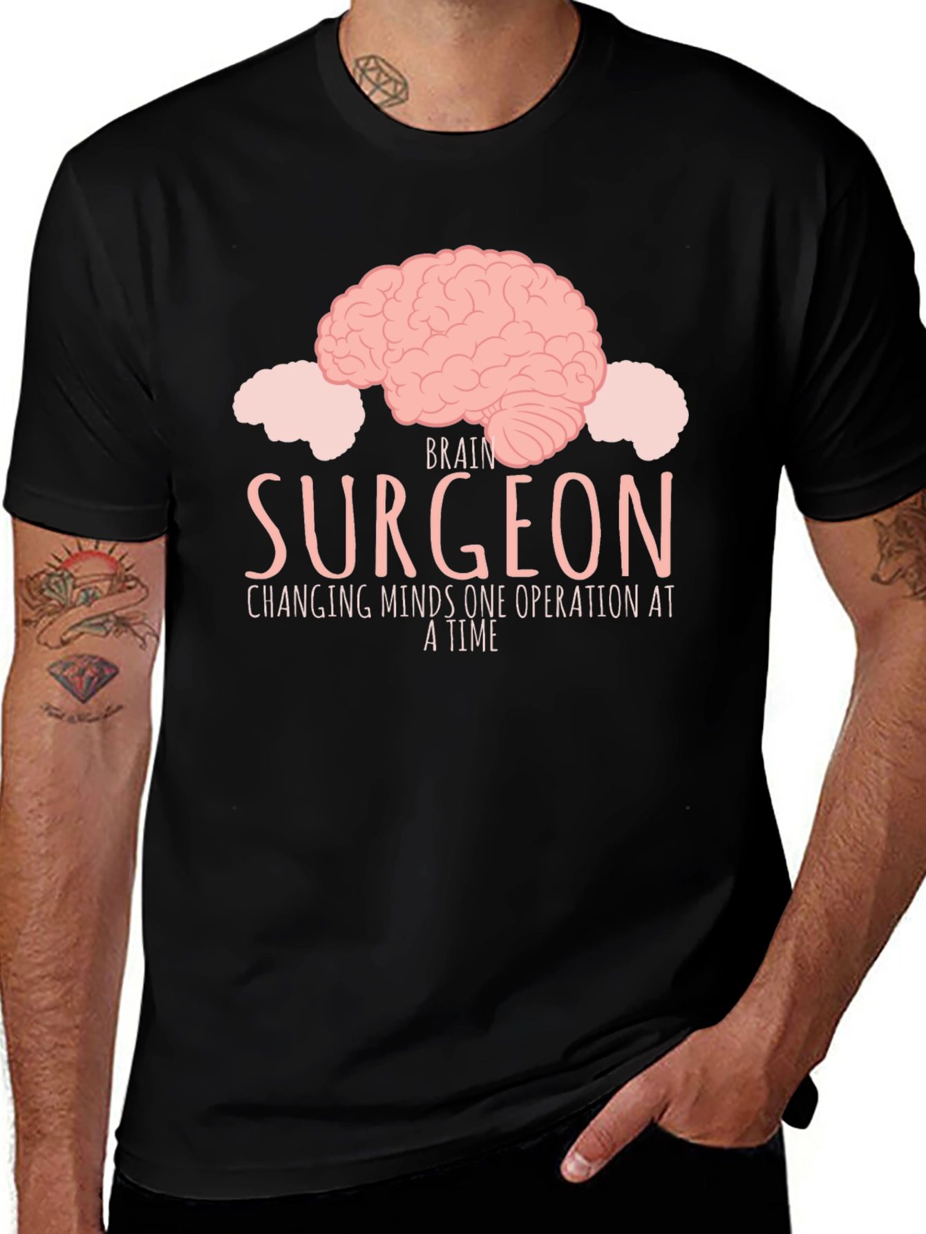 Variant 24 of Brain Surgeon T-Shirt - Changing Minds Graphic Tee