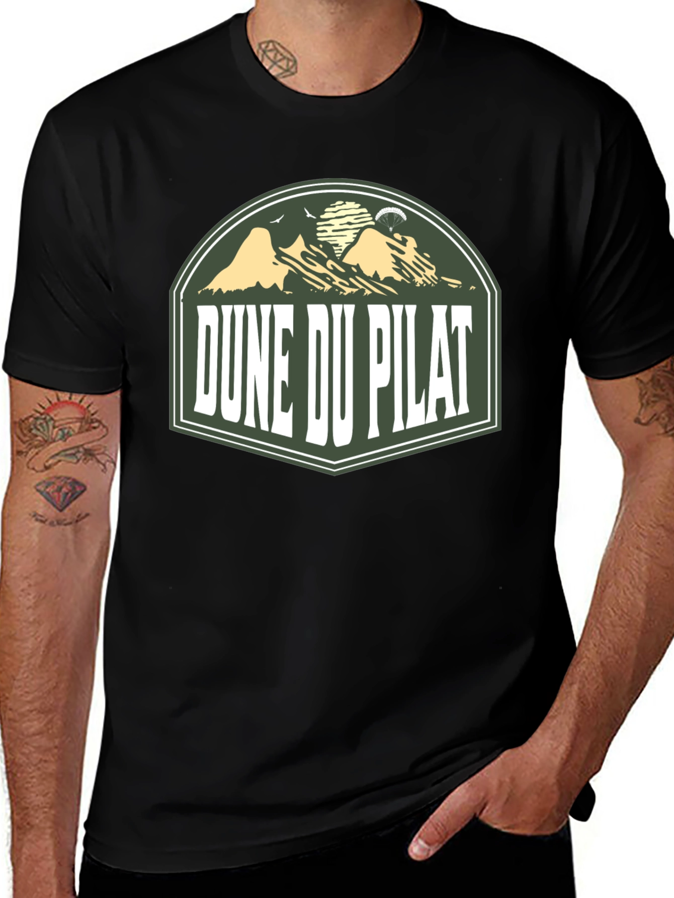 Dune Du Pilat T-Shirt - Black