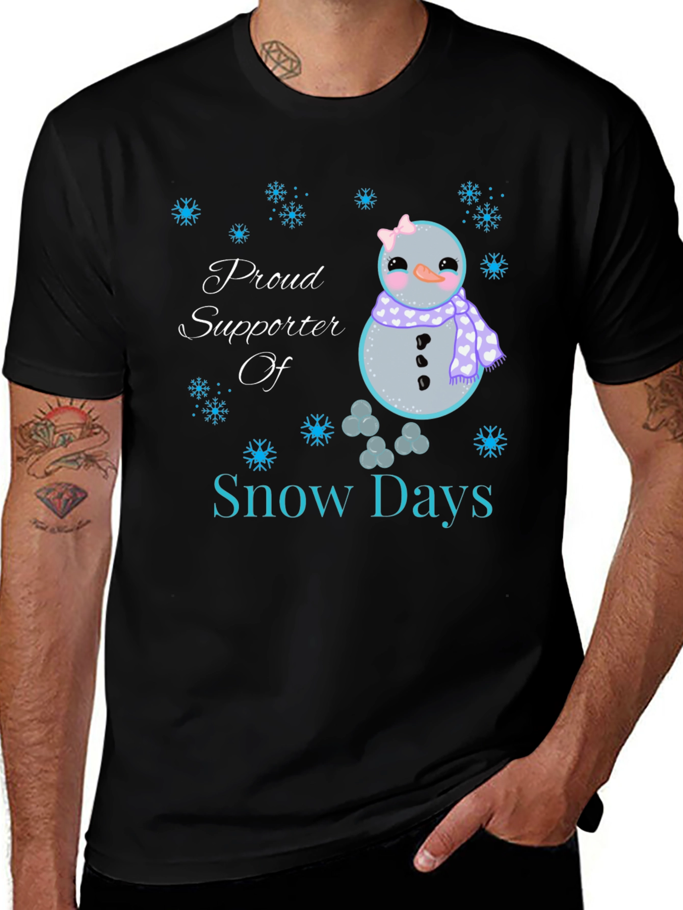 Variant 23 of Proud Supporter of Snow Days T-Shirt