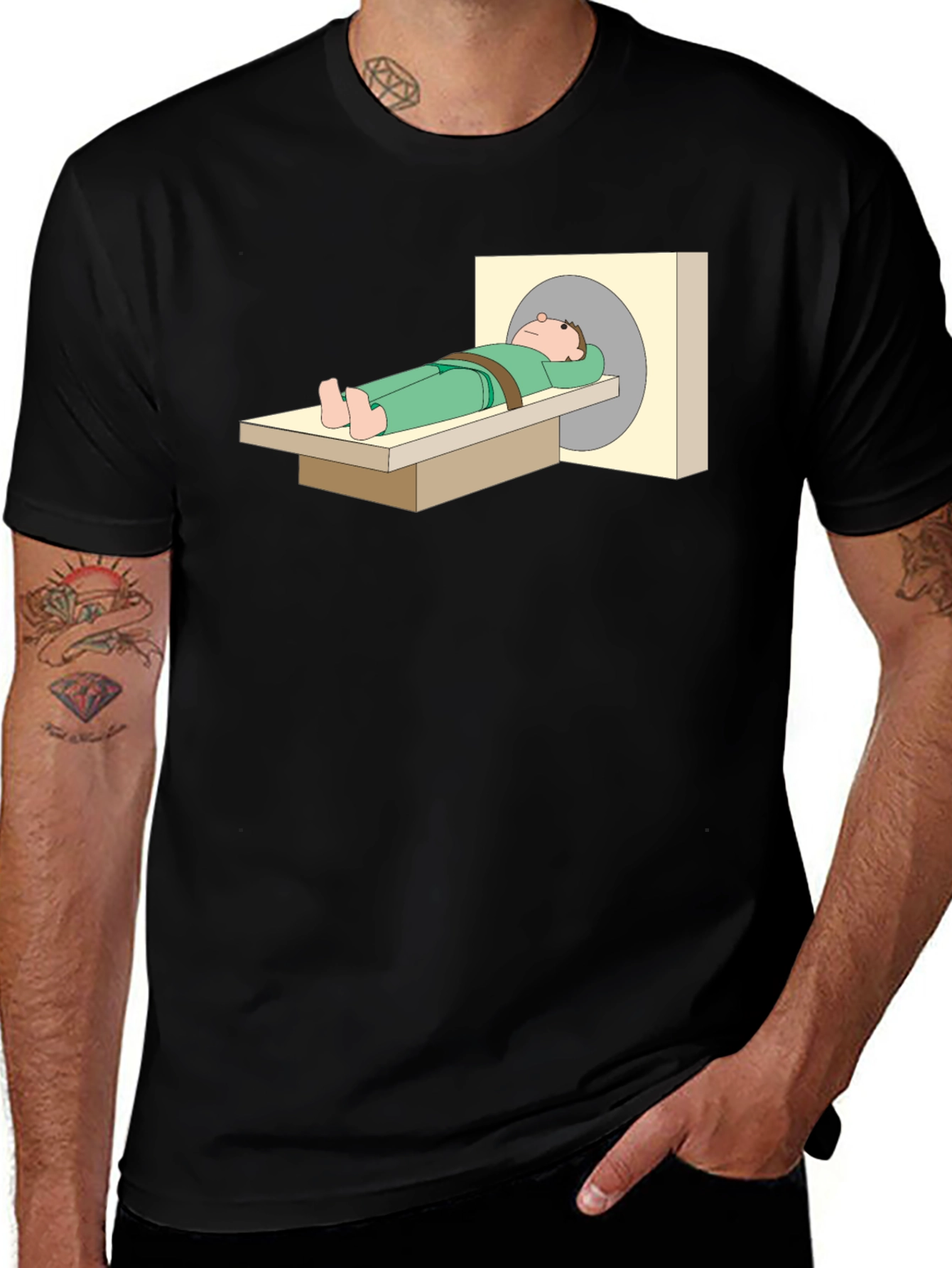 MRI Scan T-Shirt - Get Well Soon Gift