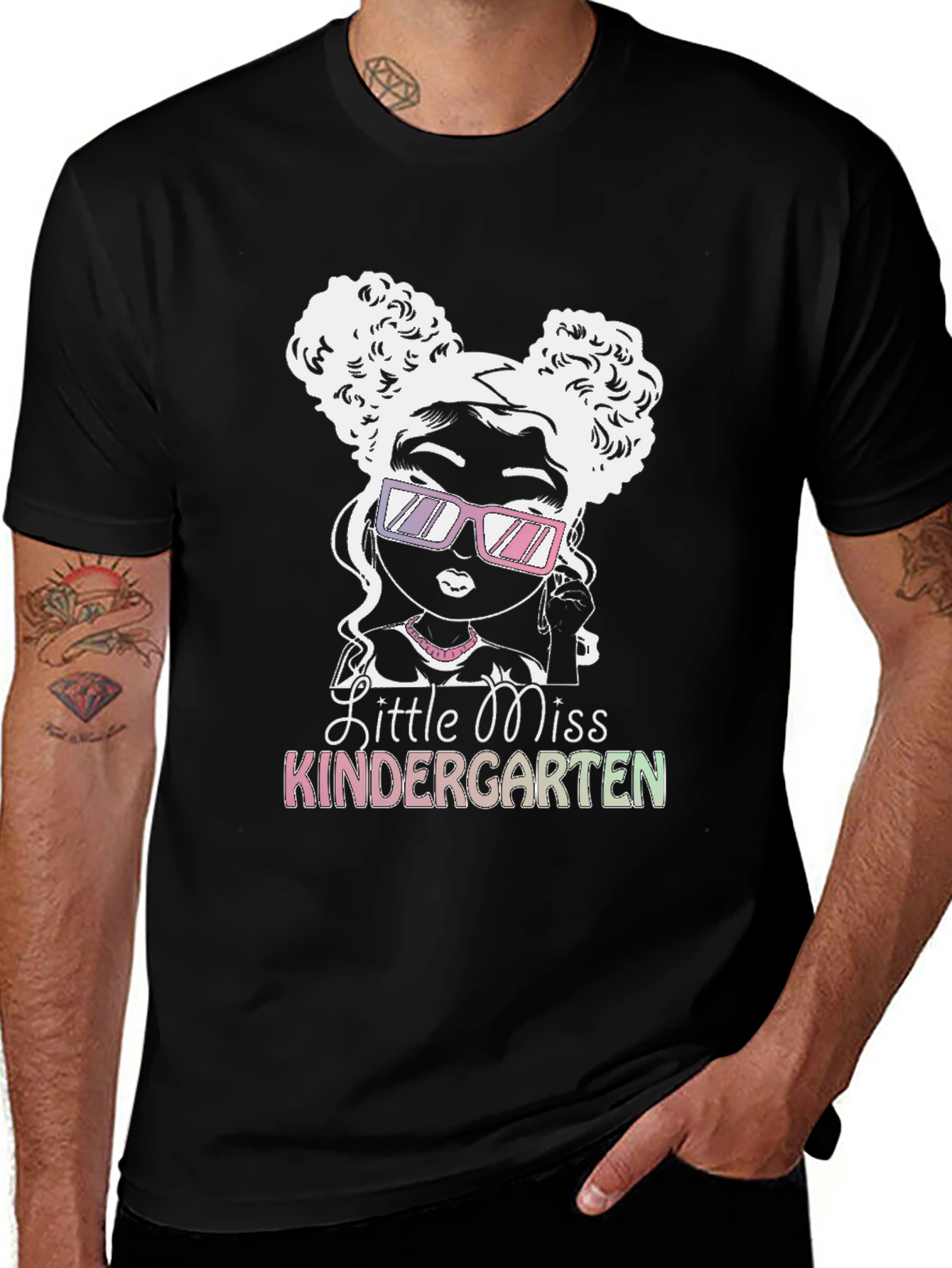 Variant 13 of Little Miss Kindergarten T-Shirt