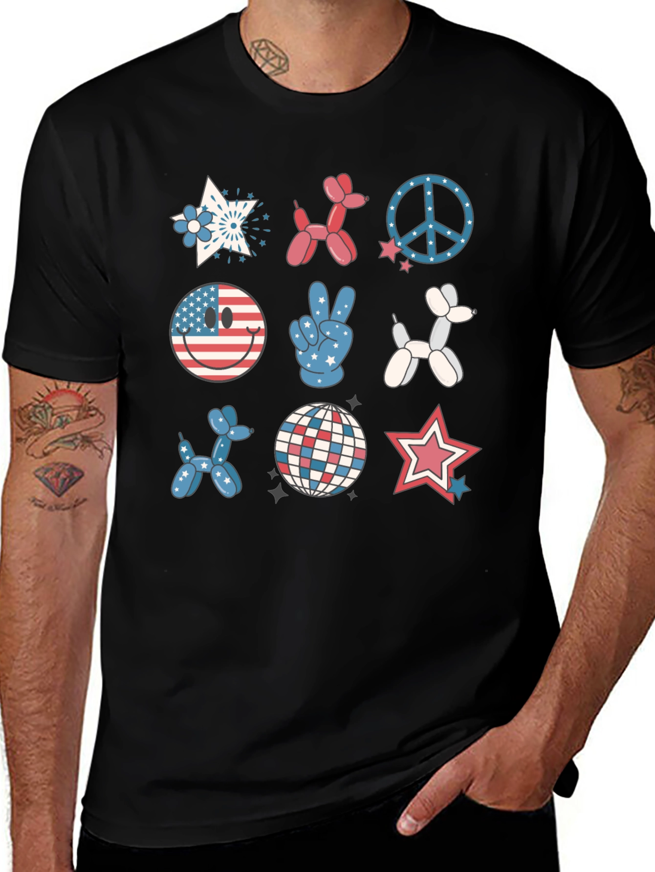 Variant 14 of Patriotic Graphic Tee