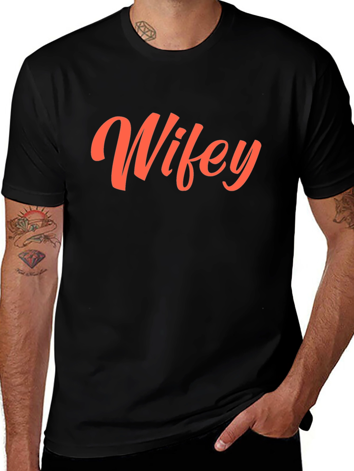 Variant 13 of Wifey Graphic T-Shirt - Casual Style
