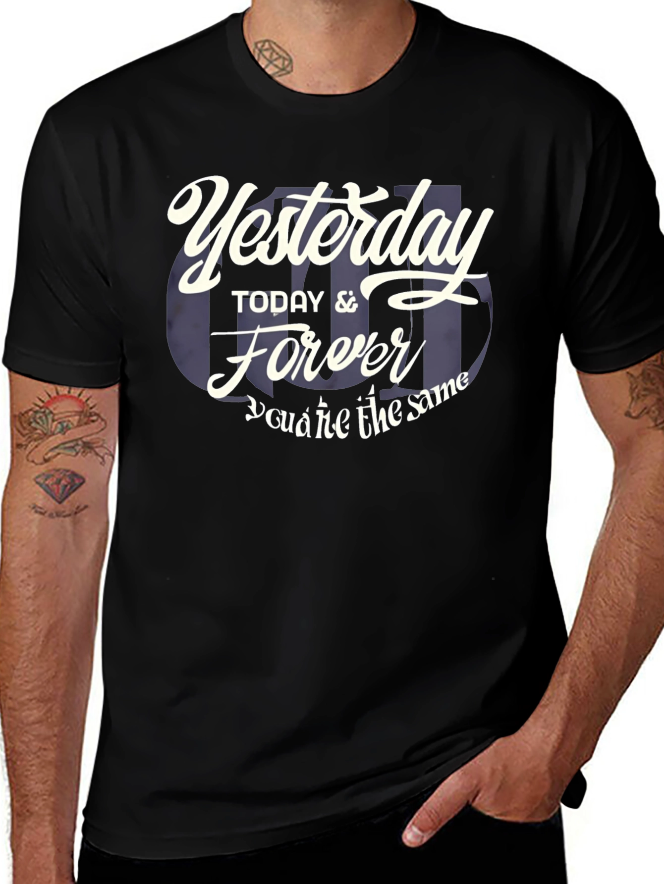 Variant 21 of Yesterday Today Forever Graphic T-Shirt
