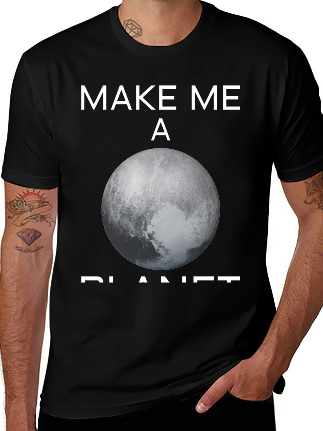 Make Me a Planet T-Shirt - Astronomy Humor Tee