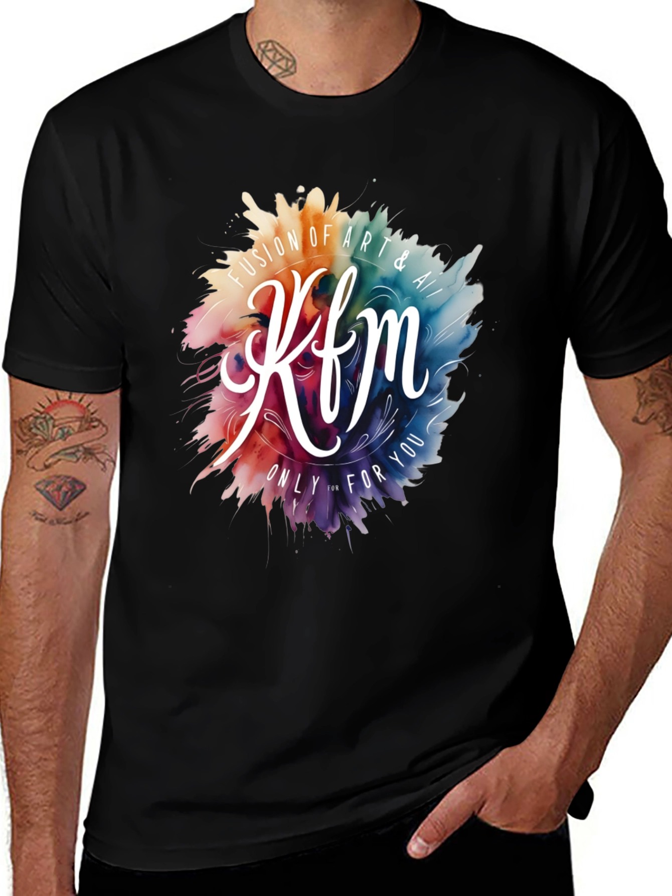 Variant 29 of Fusion Art KFM Graphic Tee - Stylish and Comfortable
