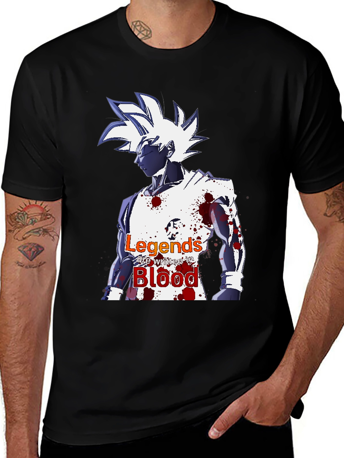 Variant 9 of Legends Blood Graphic T-Shirt
