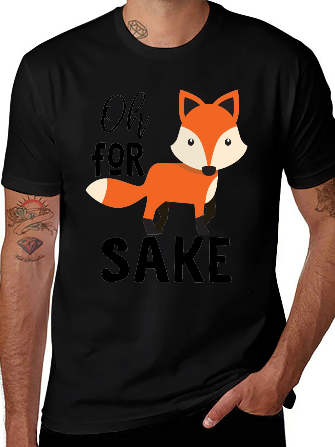 Variant 25 of Oh For Fox Sake T-Shirt - Funny Fox Graphic Tee