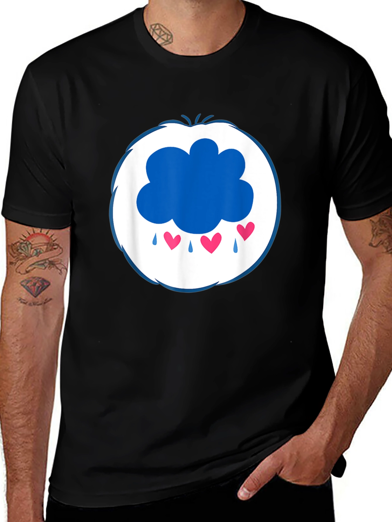 Grumpy Bear Inspired T-Shirt - Rainy Day Fun!