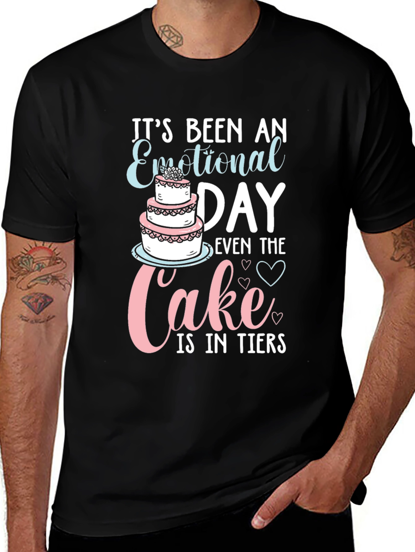 Variant 22 of Emotional Day Cake T-Shirt