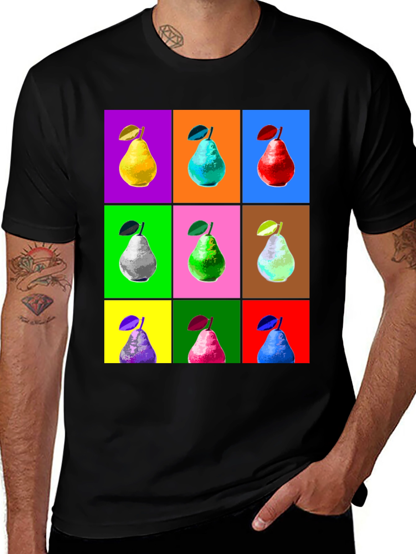 Variant 13 of Pop Art Pear T-Shirt