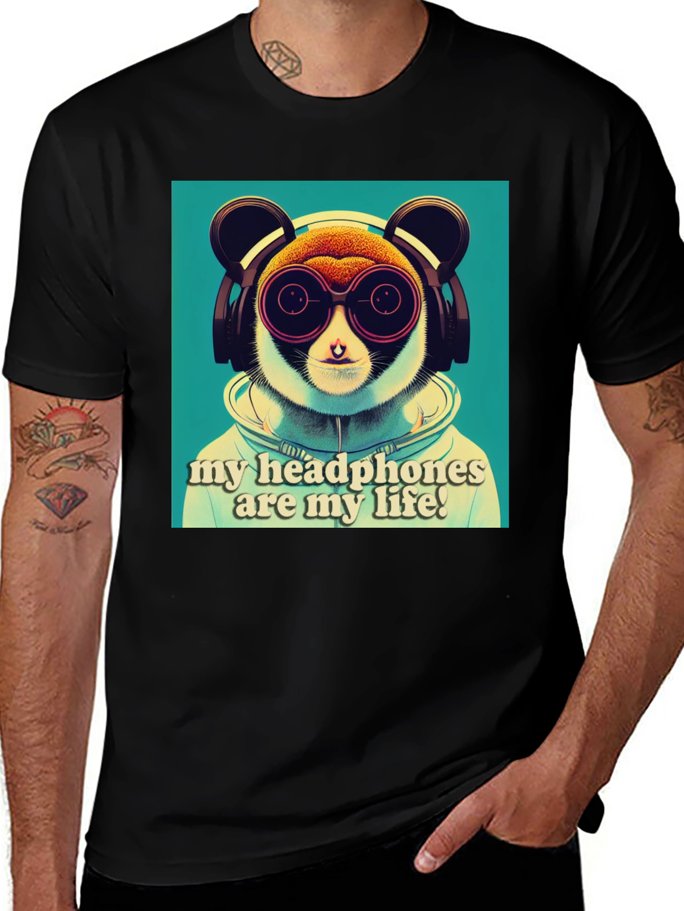 Variant 12 of Headphones are My Life T-Shirt