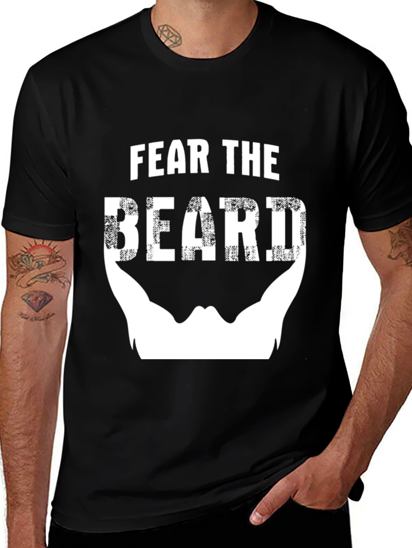 Variant 15 of Fear the Beard Graphic T-Shirt