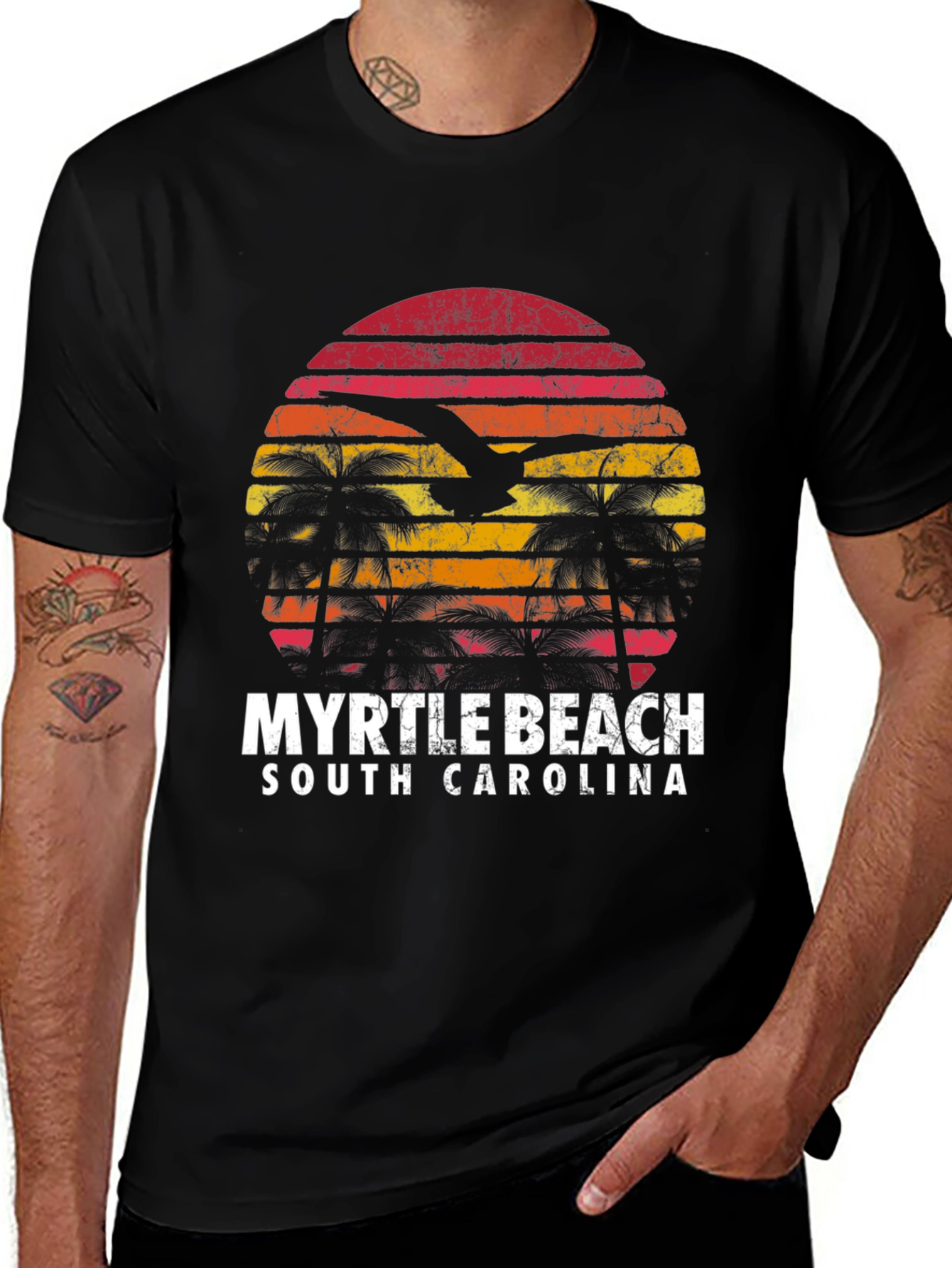 Myrtle Beach South Carolina Retro T-Shirt