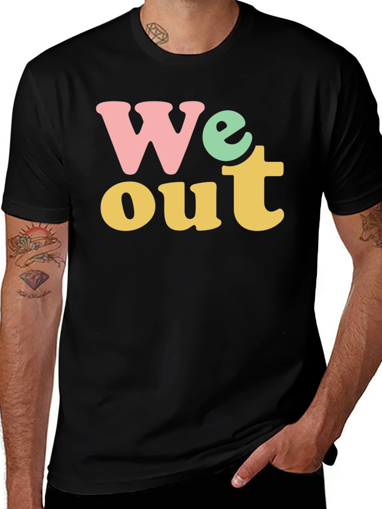 Variant 10 of We Out Graphic Tee - Trendy & Comfortable