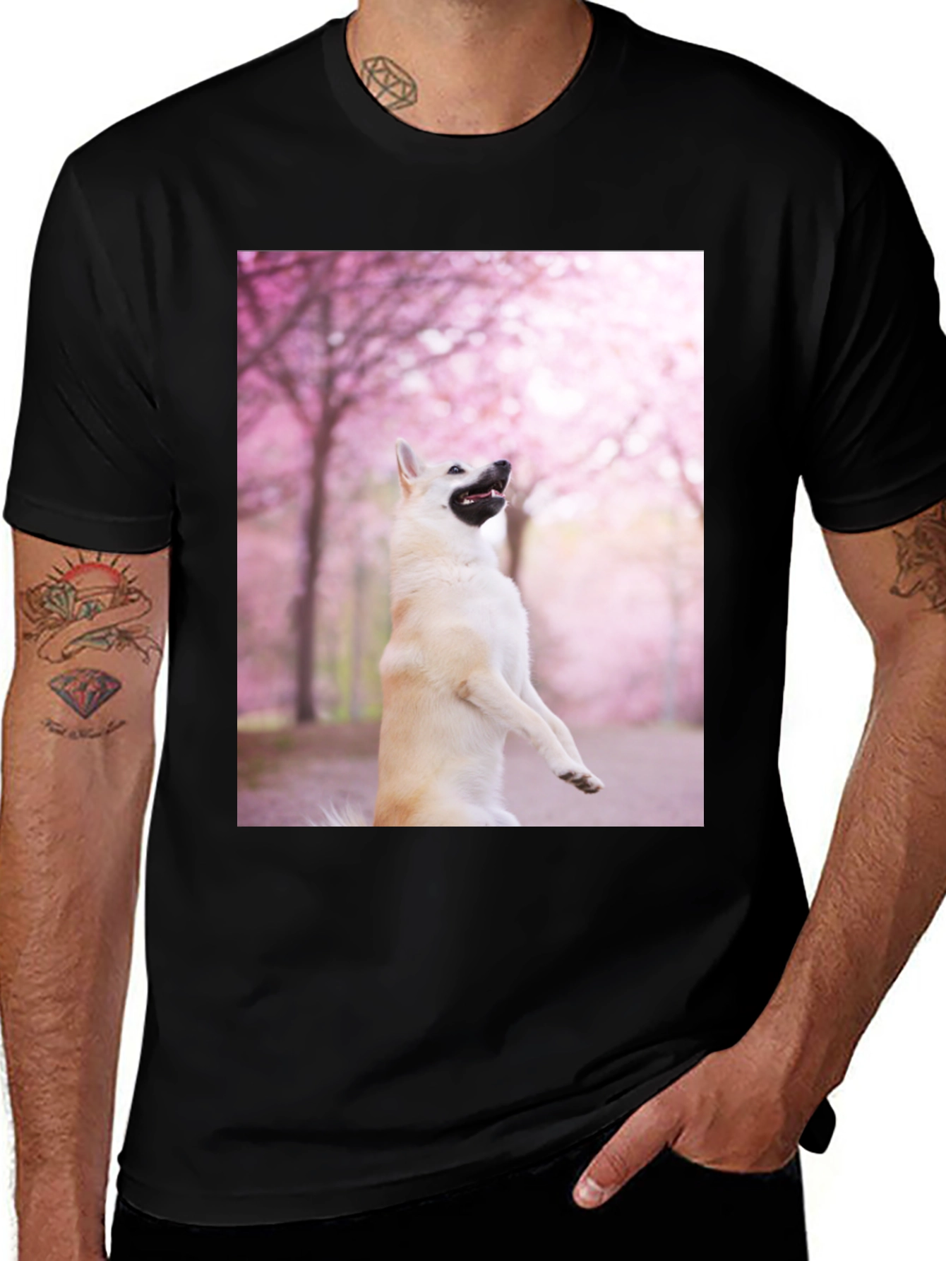 Variant 19 of Dog Lover T-Shirt - Unique Canine Print
