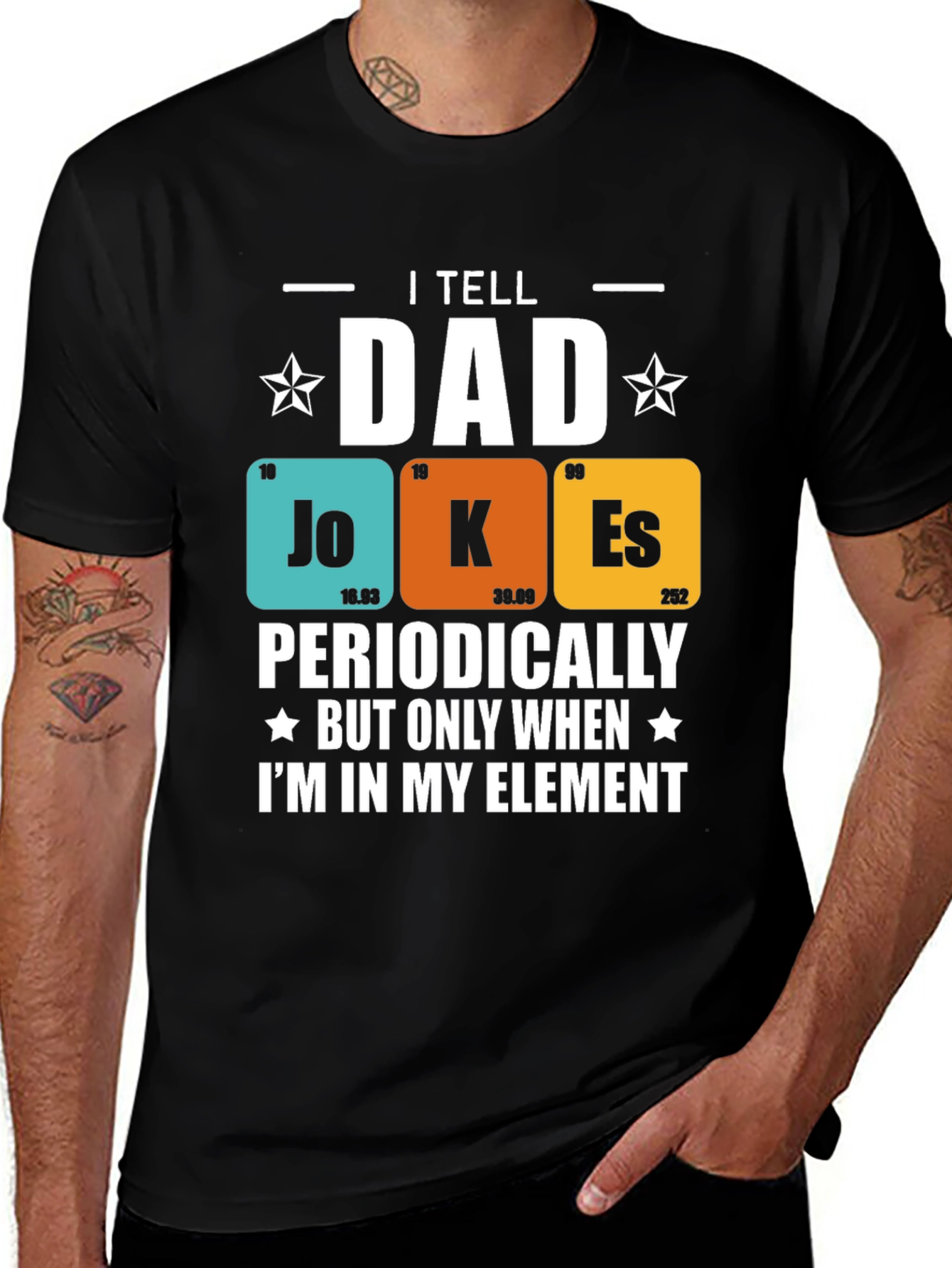 Variant 12 of I Tell Dad Jokes Periodically T-Shirt