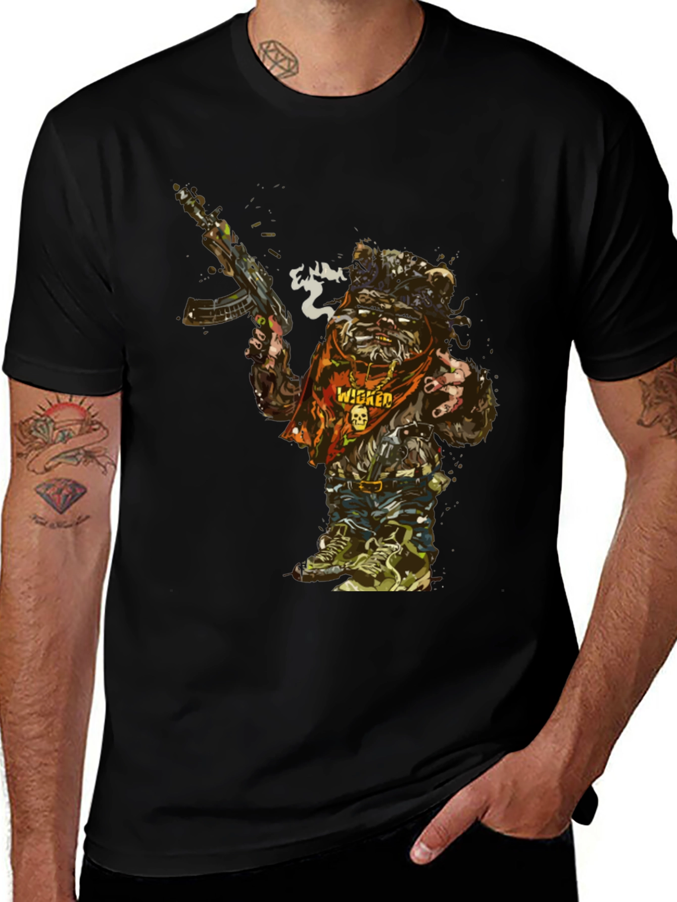Variant 25 of Wicked Ewok Graphic Tee