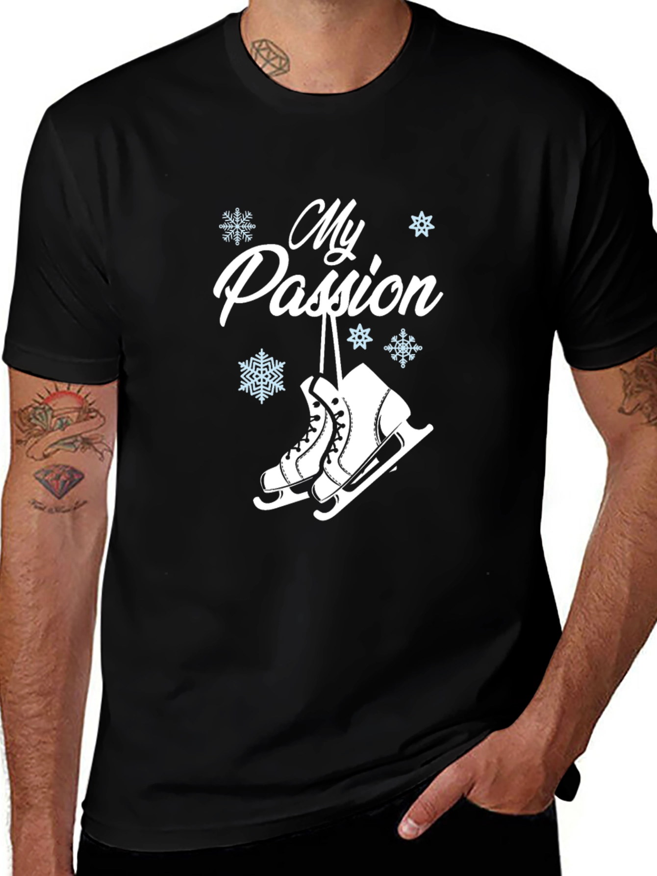 Variant 8 of My Passion Ice Skating T-Shirt