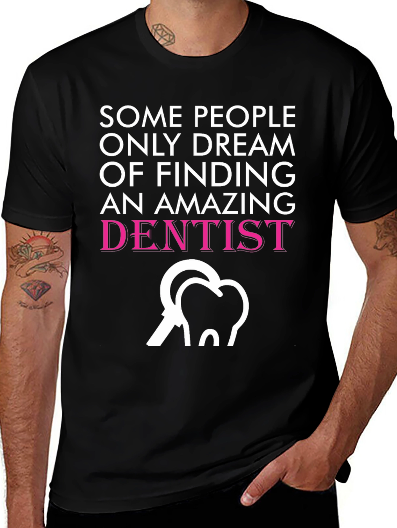 Variant 25 of Amazing Dentist T-Shirt - Novelty Graphic Tee