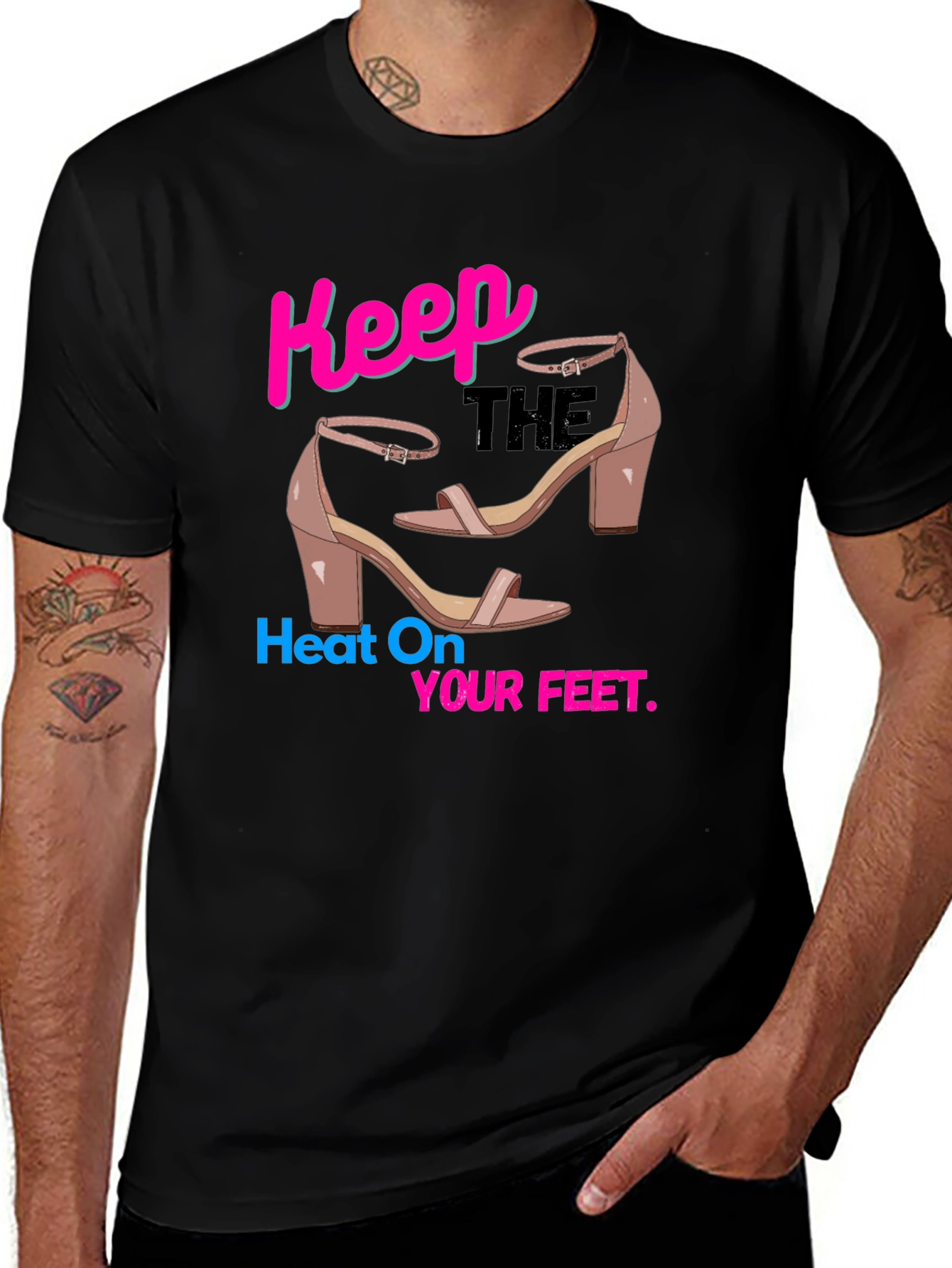Keep the Heat On Your Feet T-Shirt