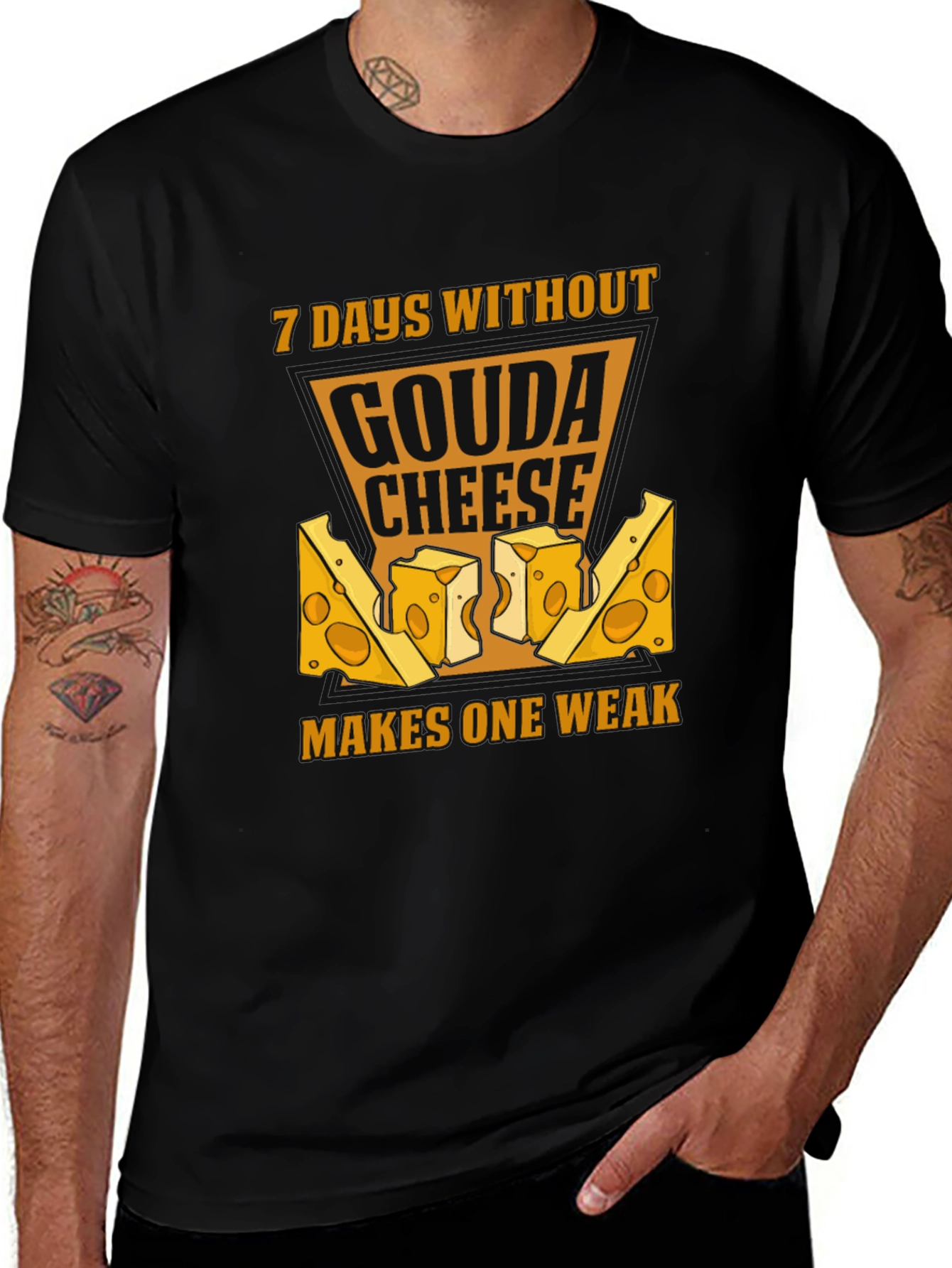 Gouda Cheese T-Shirt - Funny Cheese Lover Tee