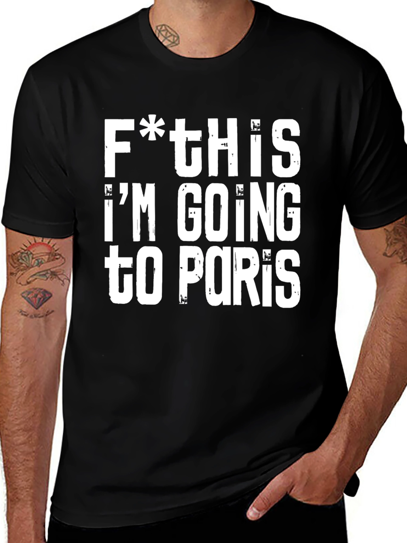Variant 19 of F* This, I'm Going to Paris Graphic Tee