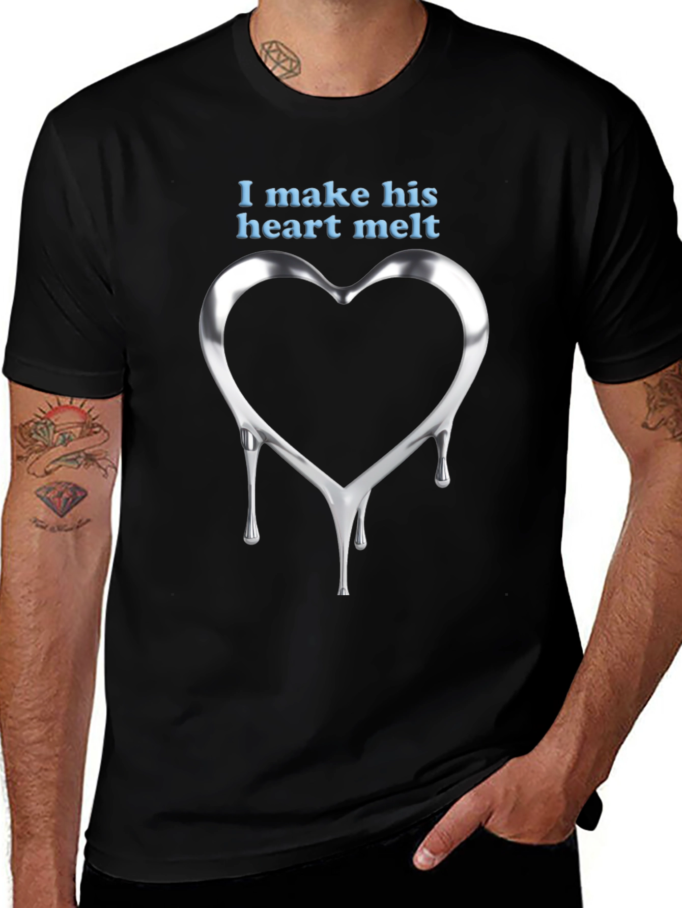 Variant 24 of I Make His Heart Melt T-Shirt
