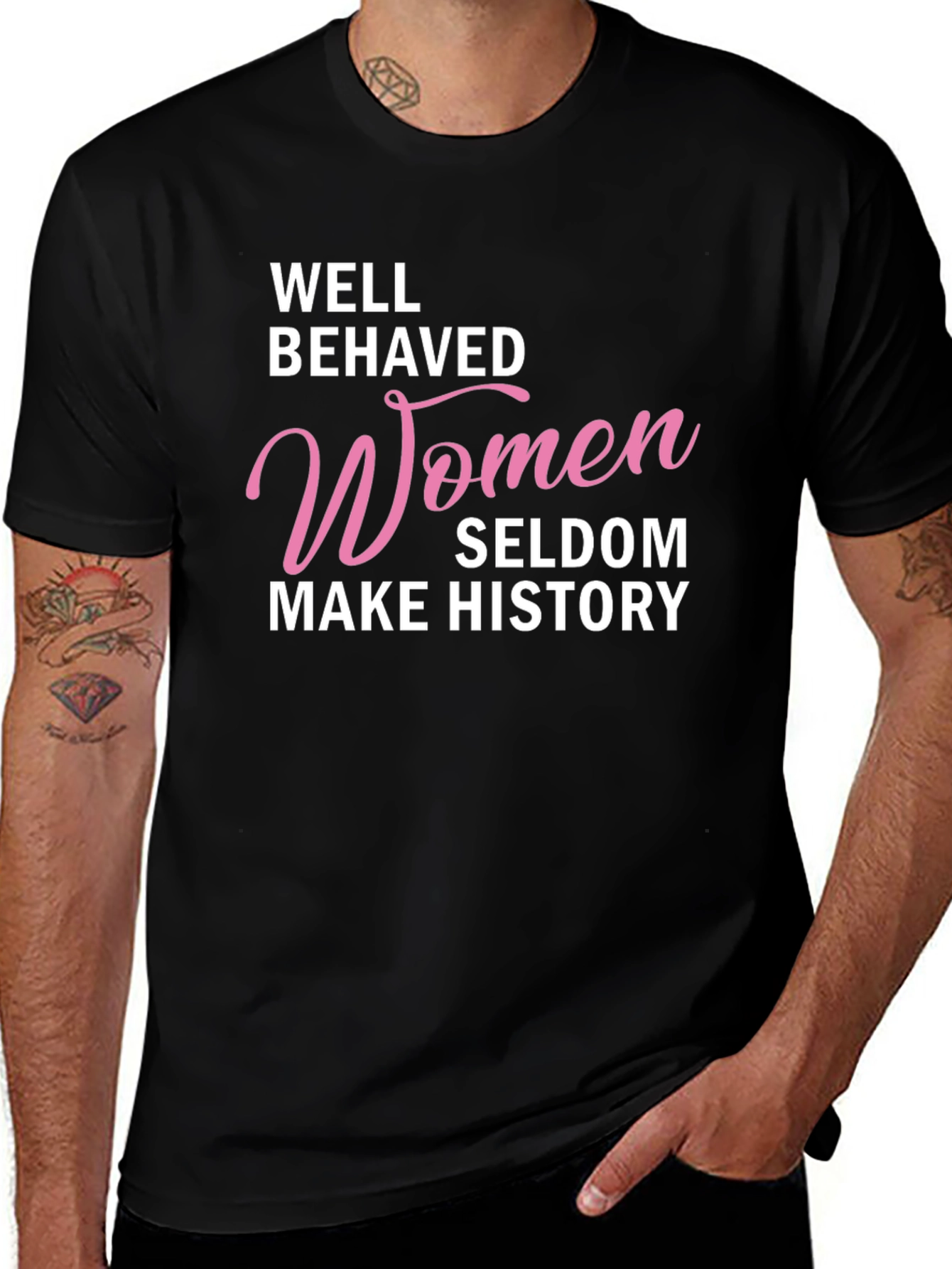 Variant 14 of Well Behaved Women T-Shirt