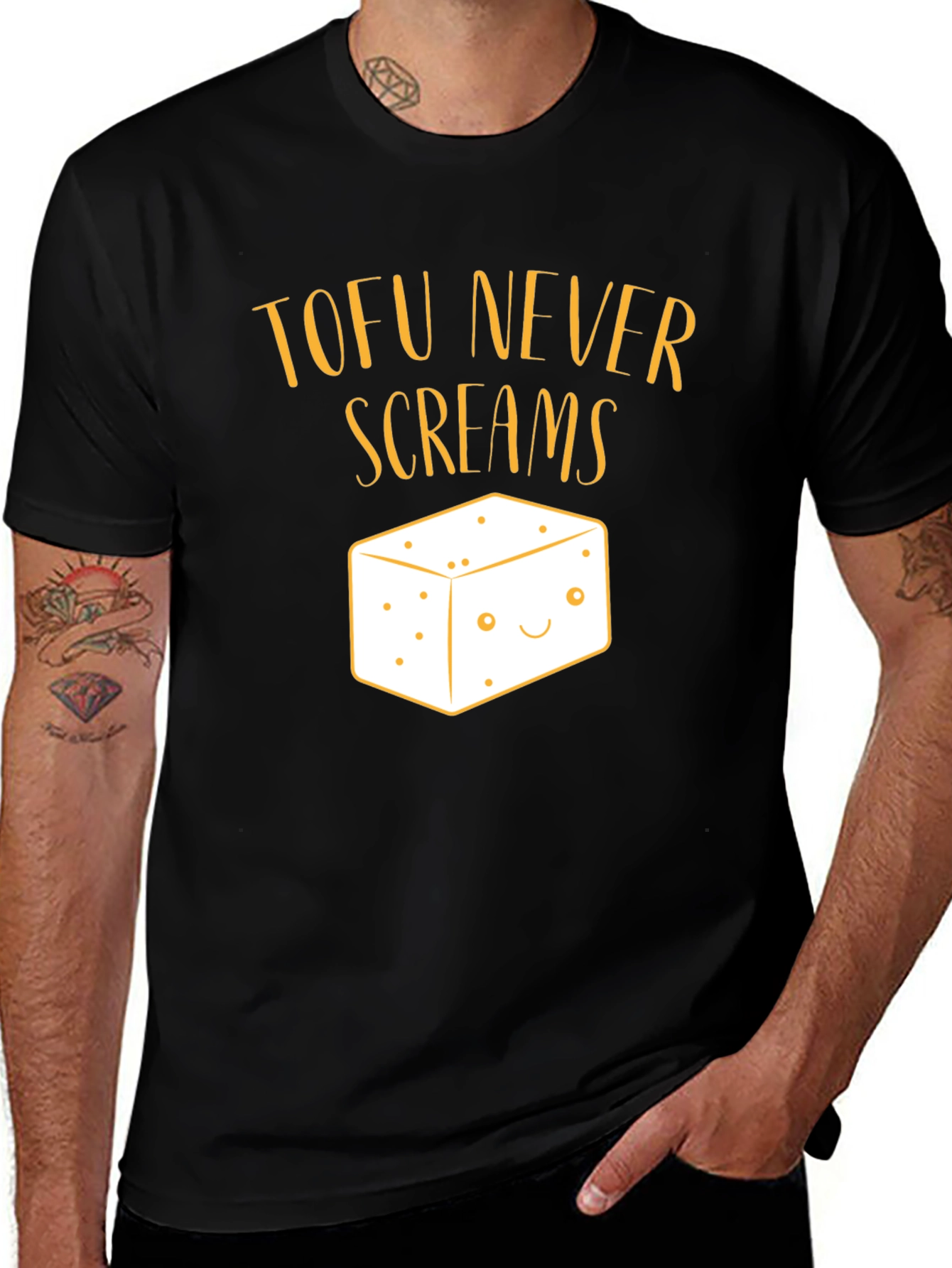 Variant 12 of Tofu Never Screams Graphic Tee