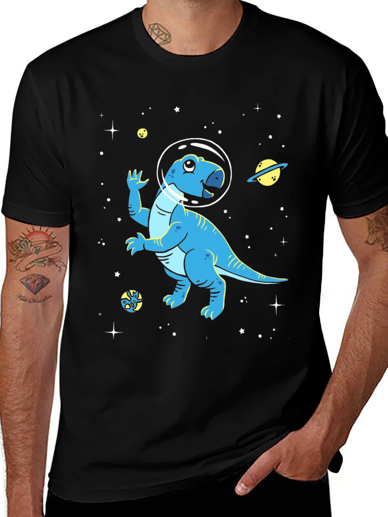 Variant 22 of Space Dinosaur T-Shirt