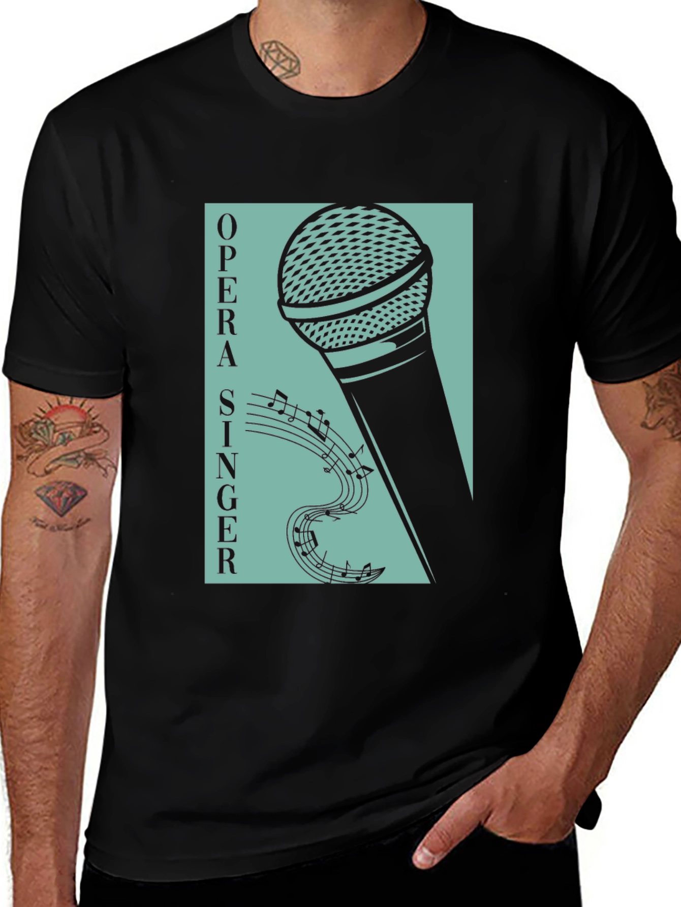 Variant 23 of Opera Singer T-Shirt - Music Lover Tee