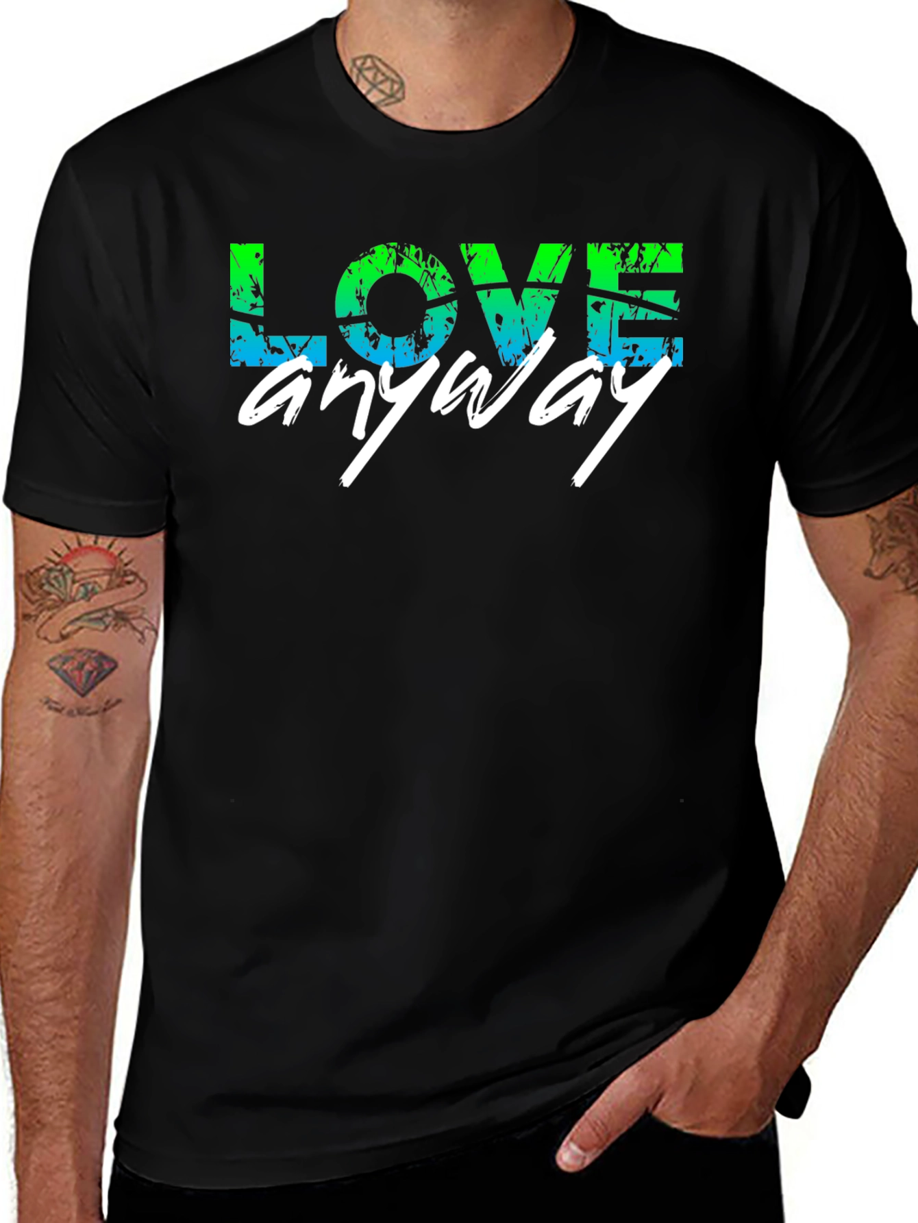 Variant 6 of Love Anyway Graphic T-Shirt